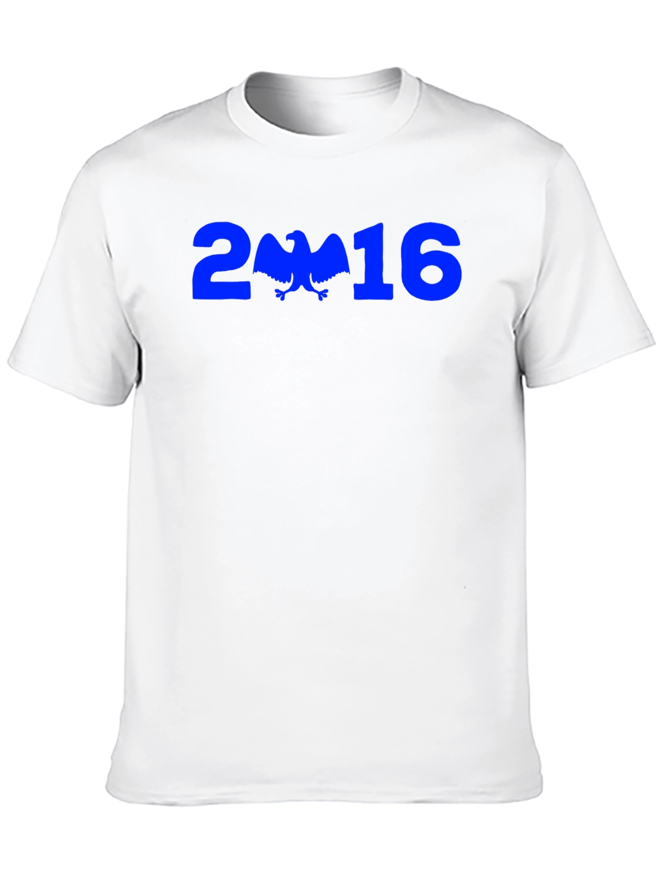 Blue Eagle 2016 Graphic Print Black T-Shirt
