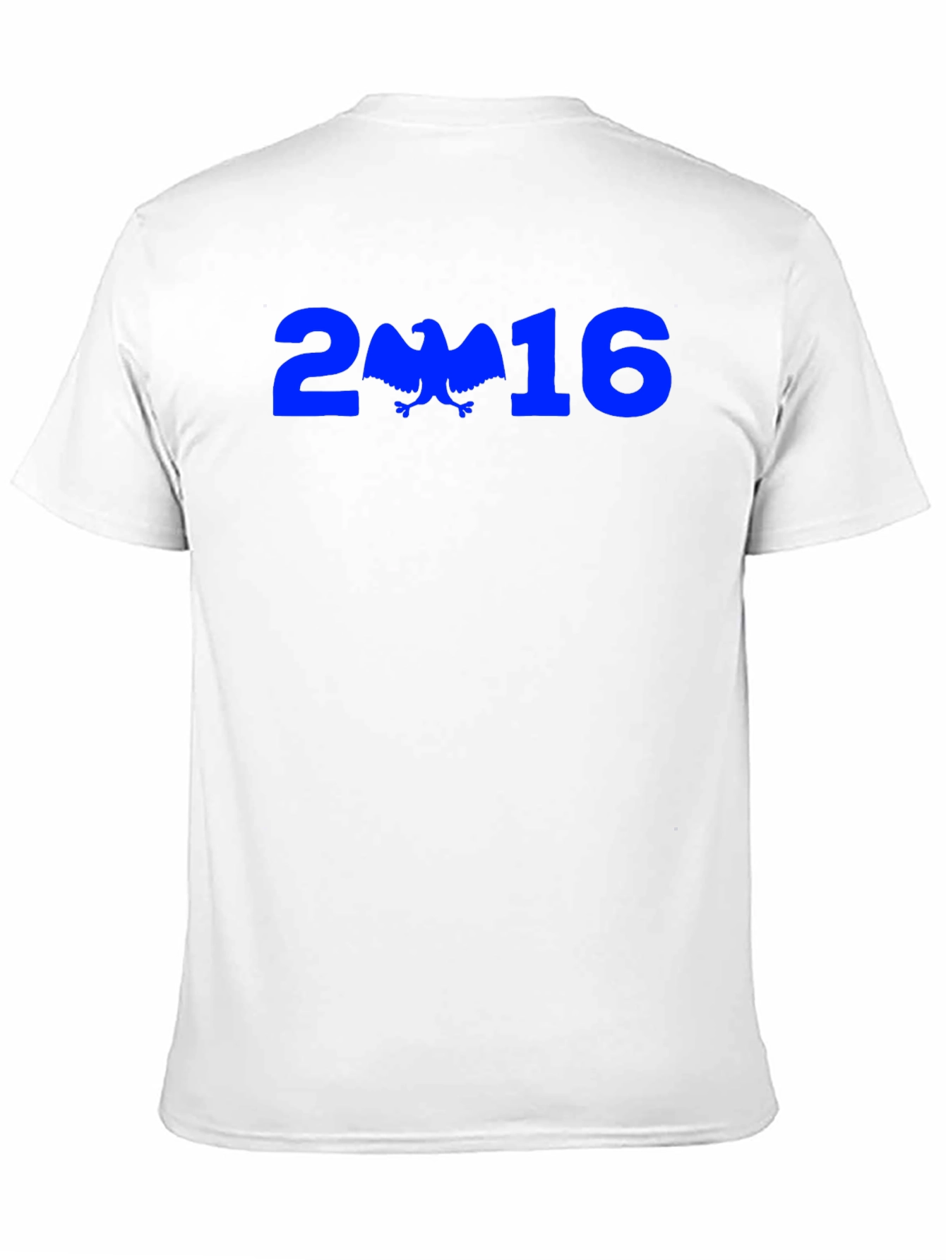 Blue Eagle 2016 Graphic Print Black T-Shirt