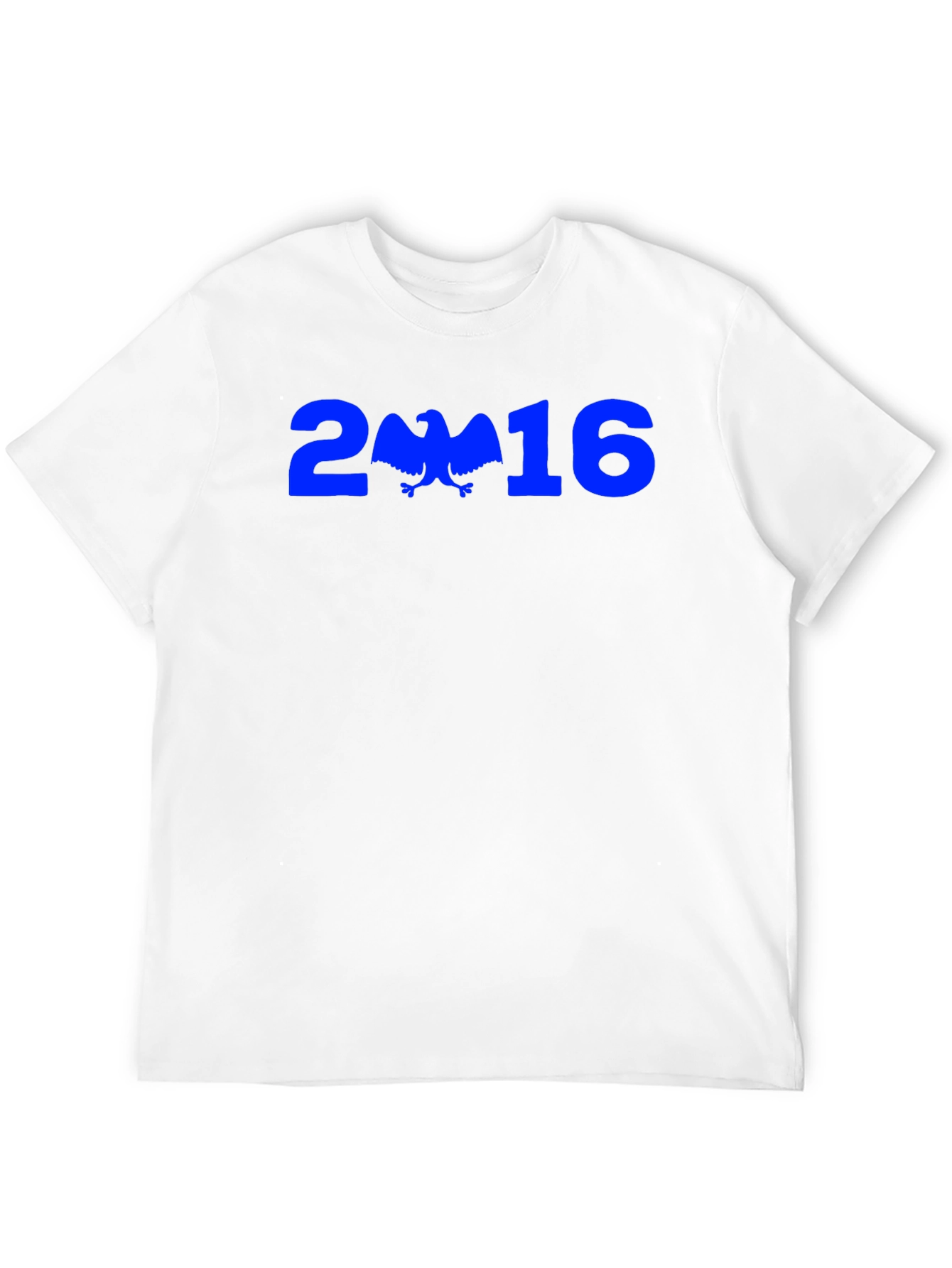 Blue Eagle 2016 Graphic Print Black T-Shirt