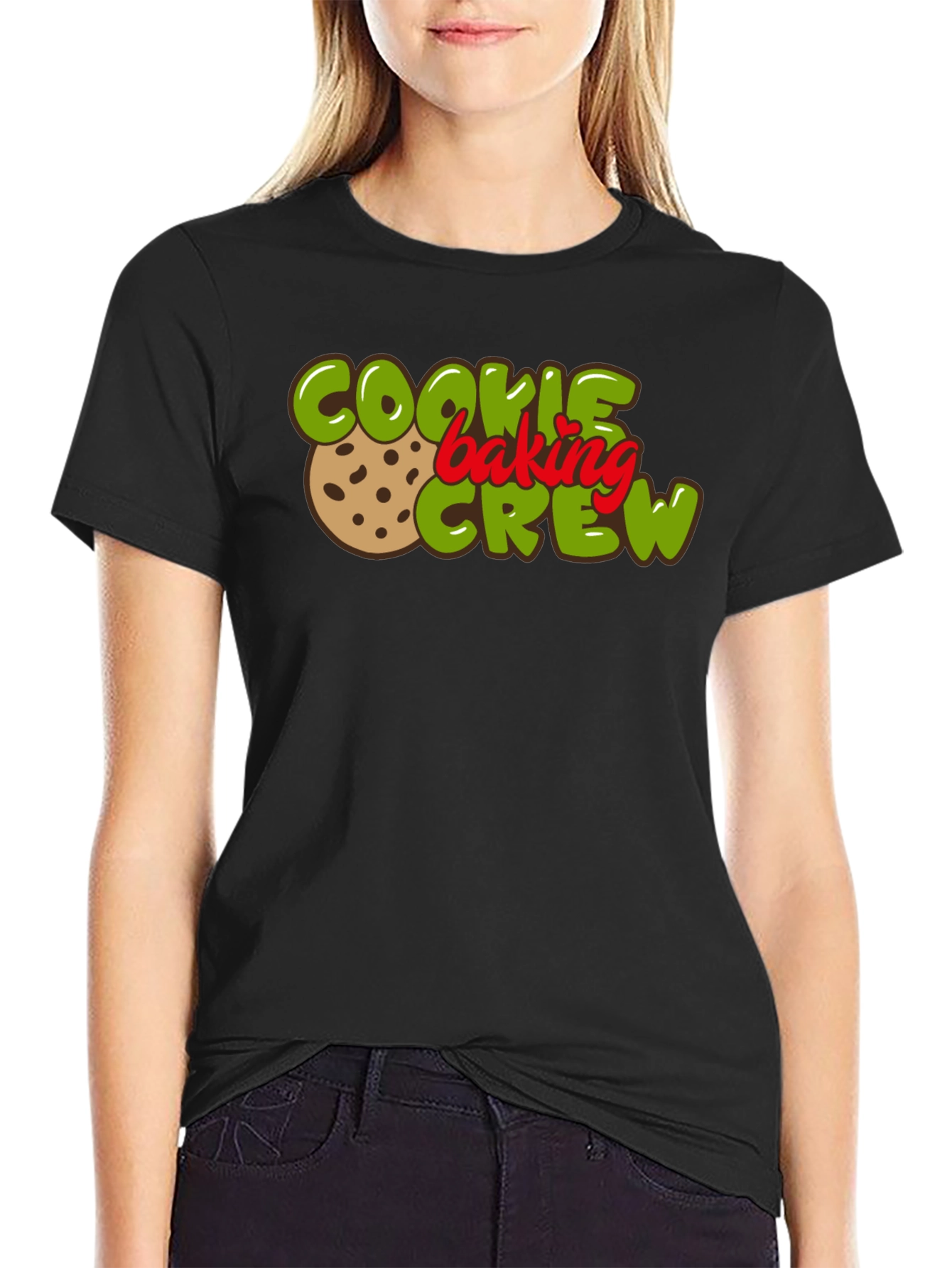 Cookie Baking Crew Graphic T-Shirt