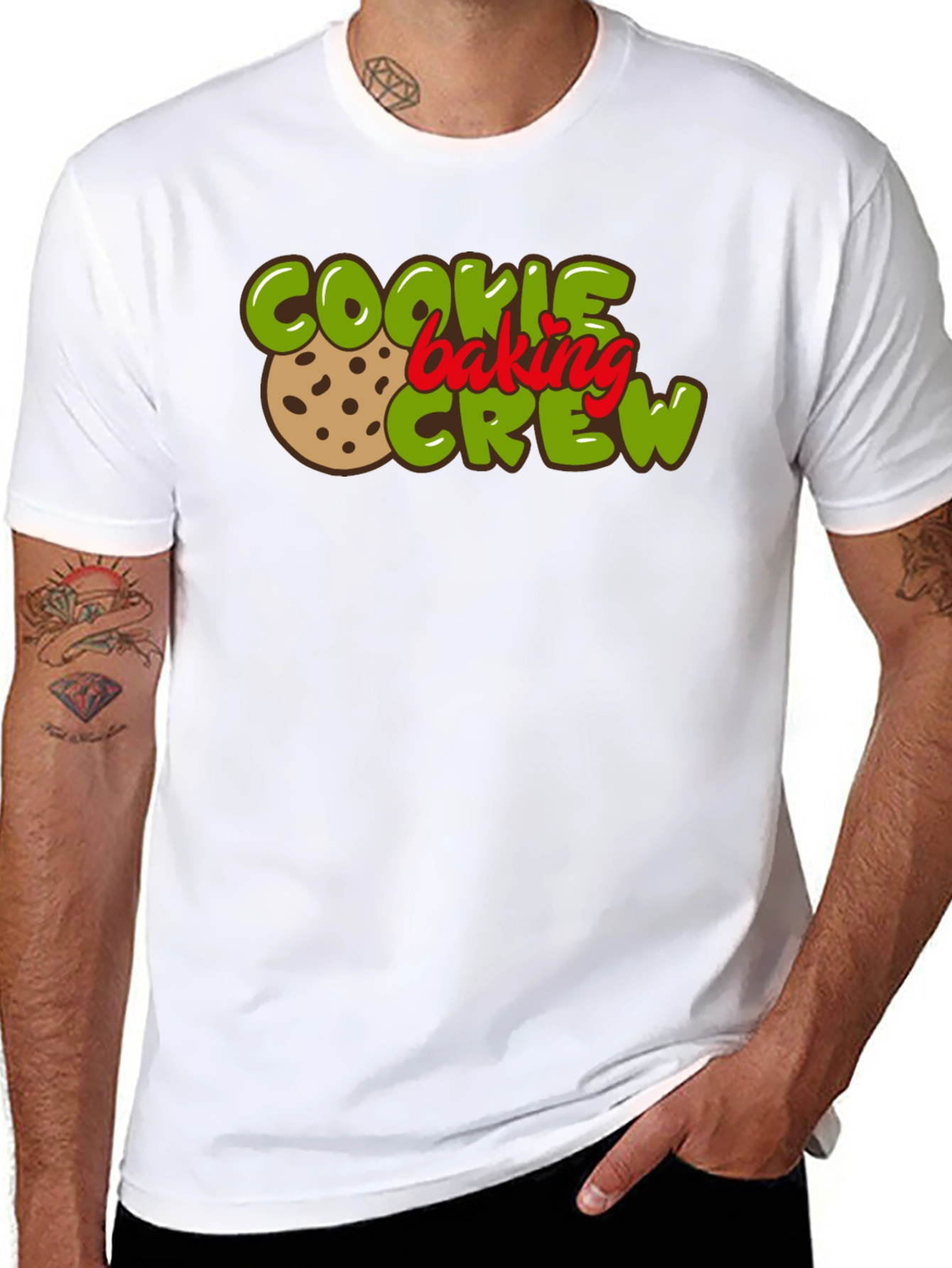 Cookie Baking Crew Graphic T-Shirt