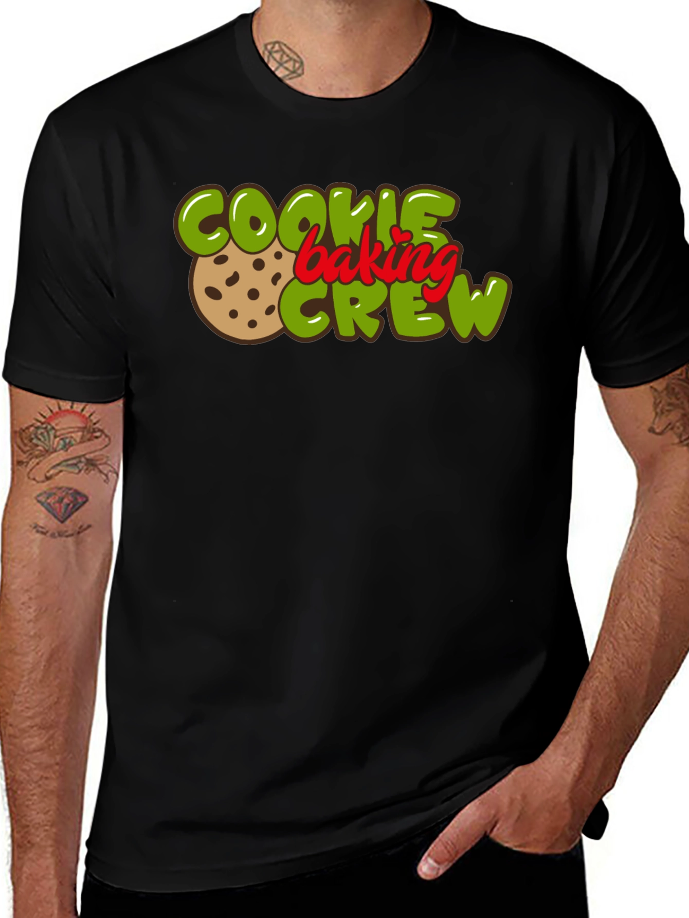 Cookie Baking Crew Graphic T-Shirt