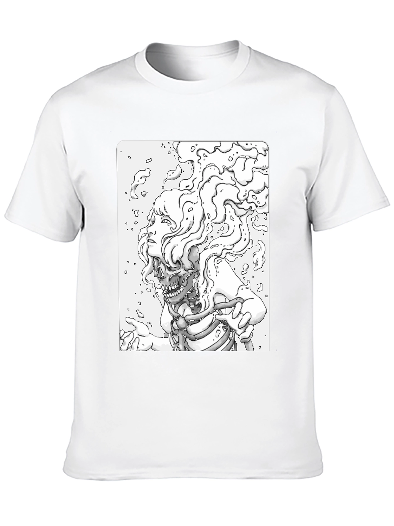 Skull Anatomy Graphic Tee - Black Unisex