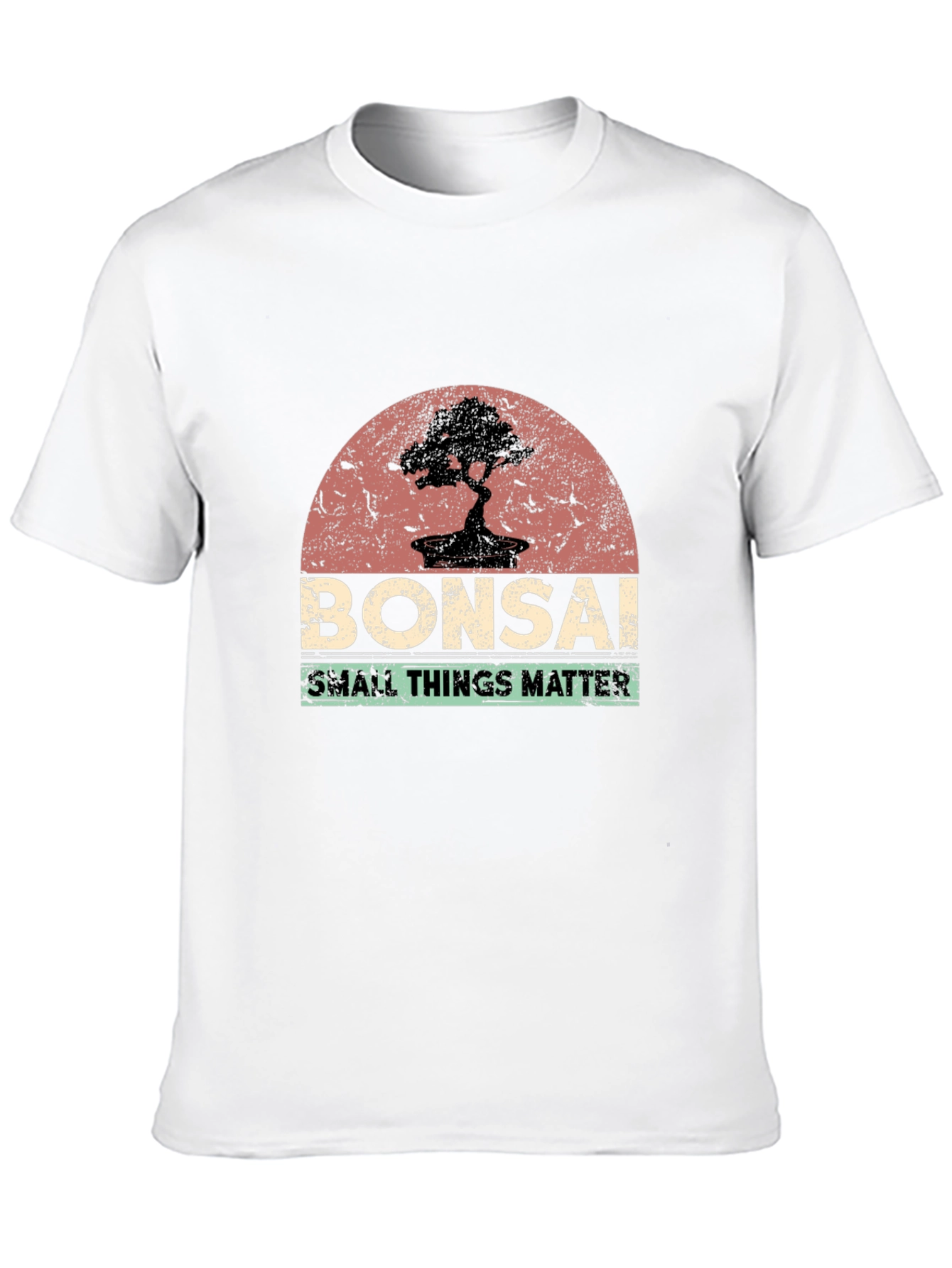 Bonsai Tree Graphic Tee - Small Things Matter T-Shirt