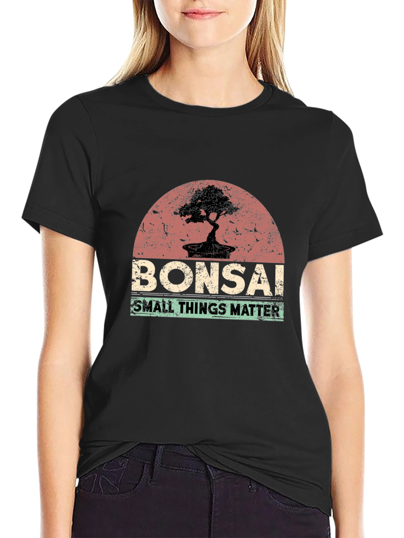 Bonsai Tree Graphic Tee - Small Things Matter T-Shirt