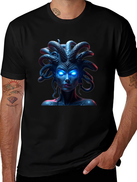 Medusa Graphic Tee - Bold Statement Shirt