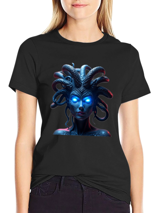 Medusa Graphic Tee - Bold Statement Shirt