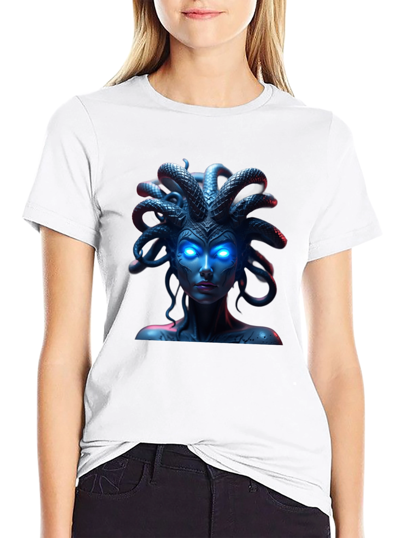 Medusa Graphic Tee - Bold Statement Shirt