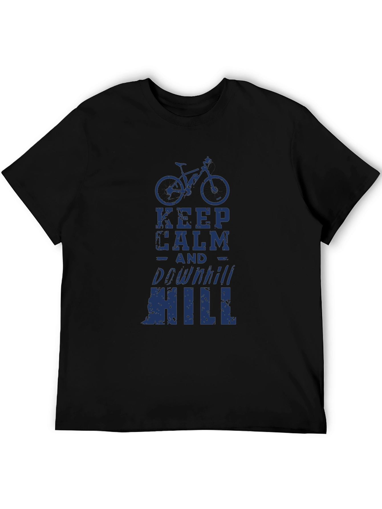 Keep Calm Downhill Mountain Bike T-Shirt