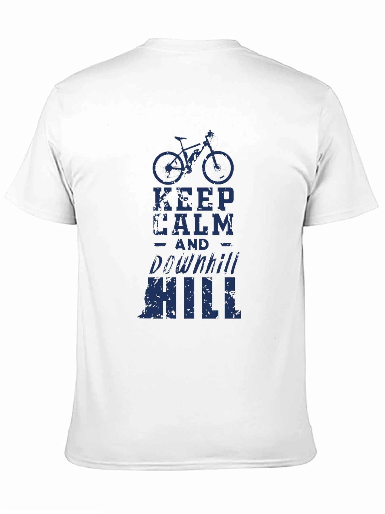 Keep Calm Downhill Mountain Bike T-Shirt