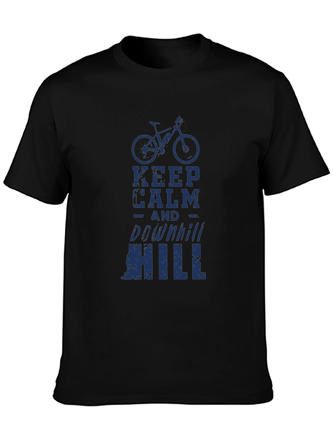 Keep Calm Downhill Mountain Bike T-Shirt