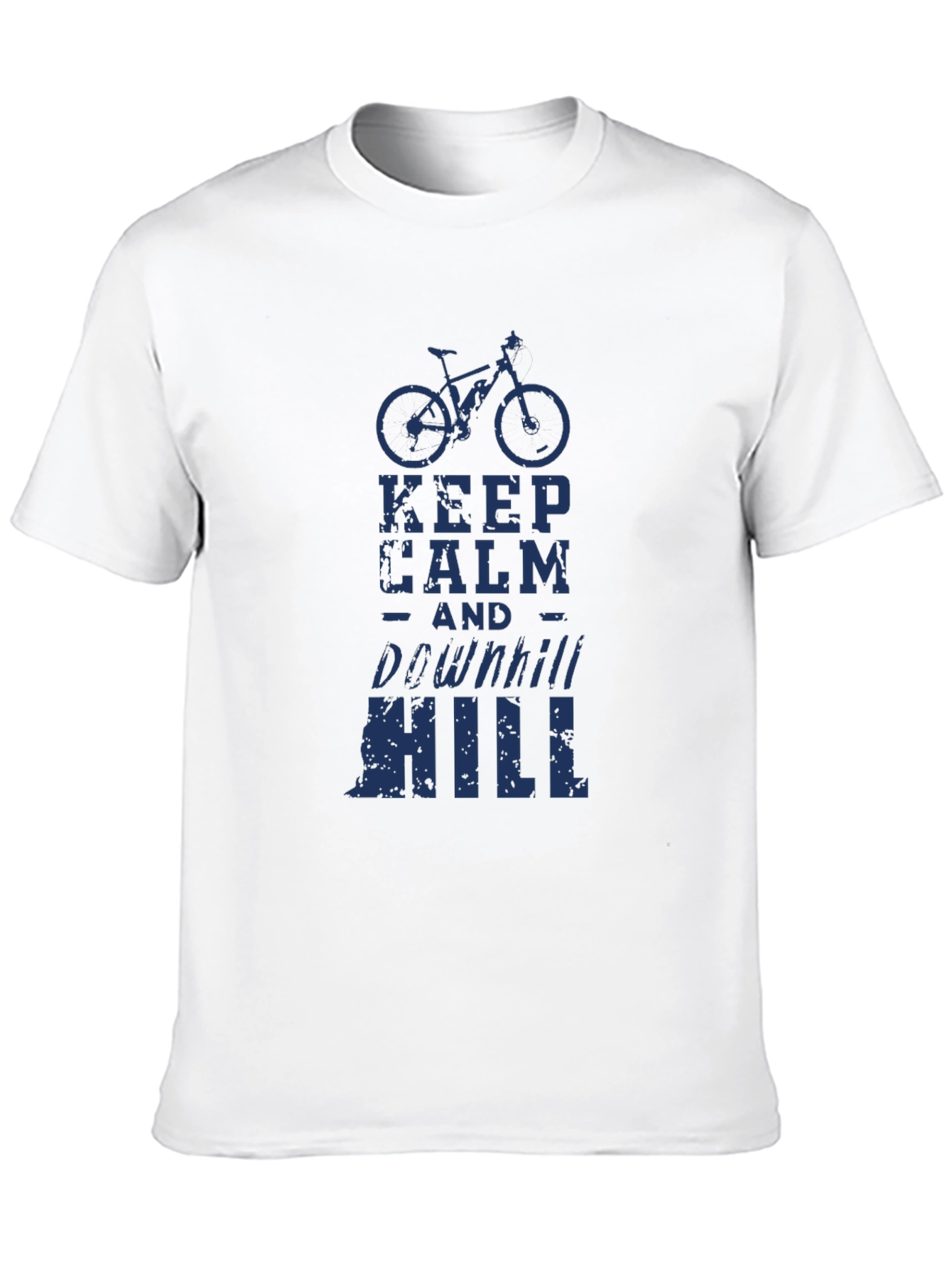 Keep Calm Downhill Mountain Bike T-Shirt