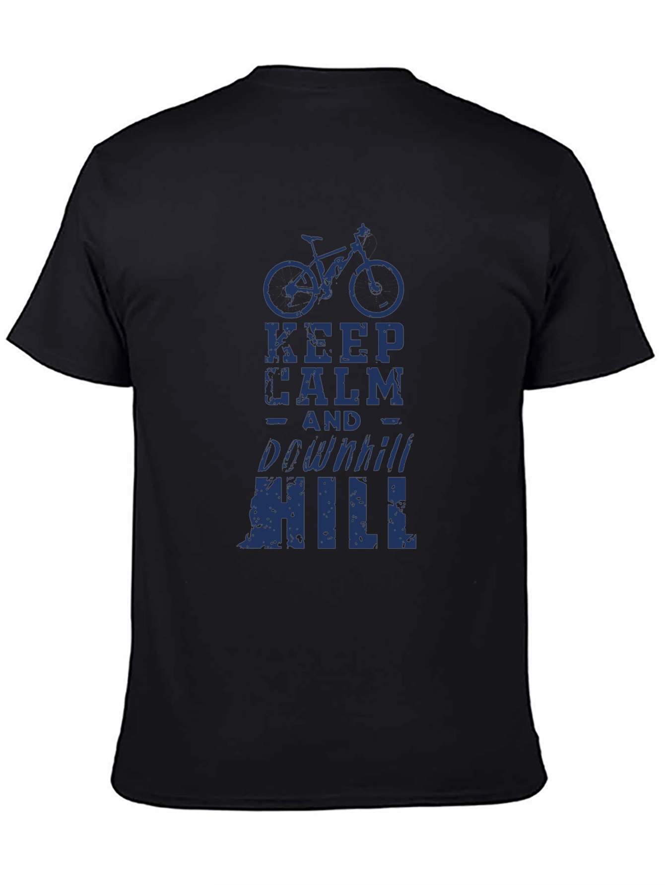 Keep Calm Downhill Mountain Bike T-Shirt