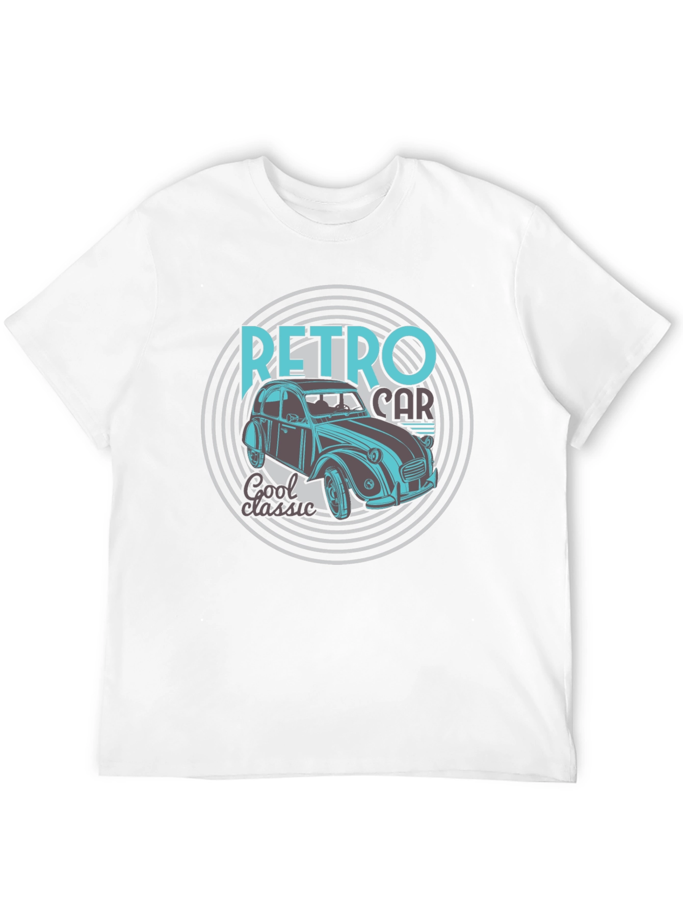 Retro Car Graphic Tee - Cool Classic Design