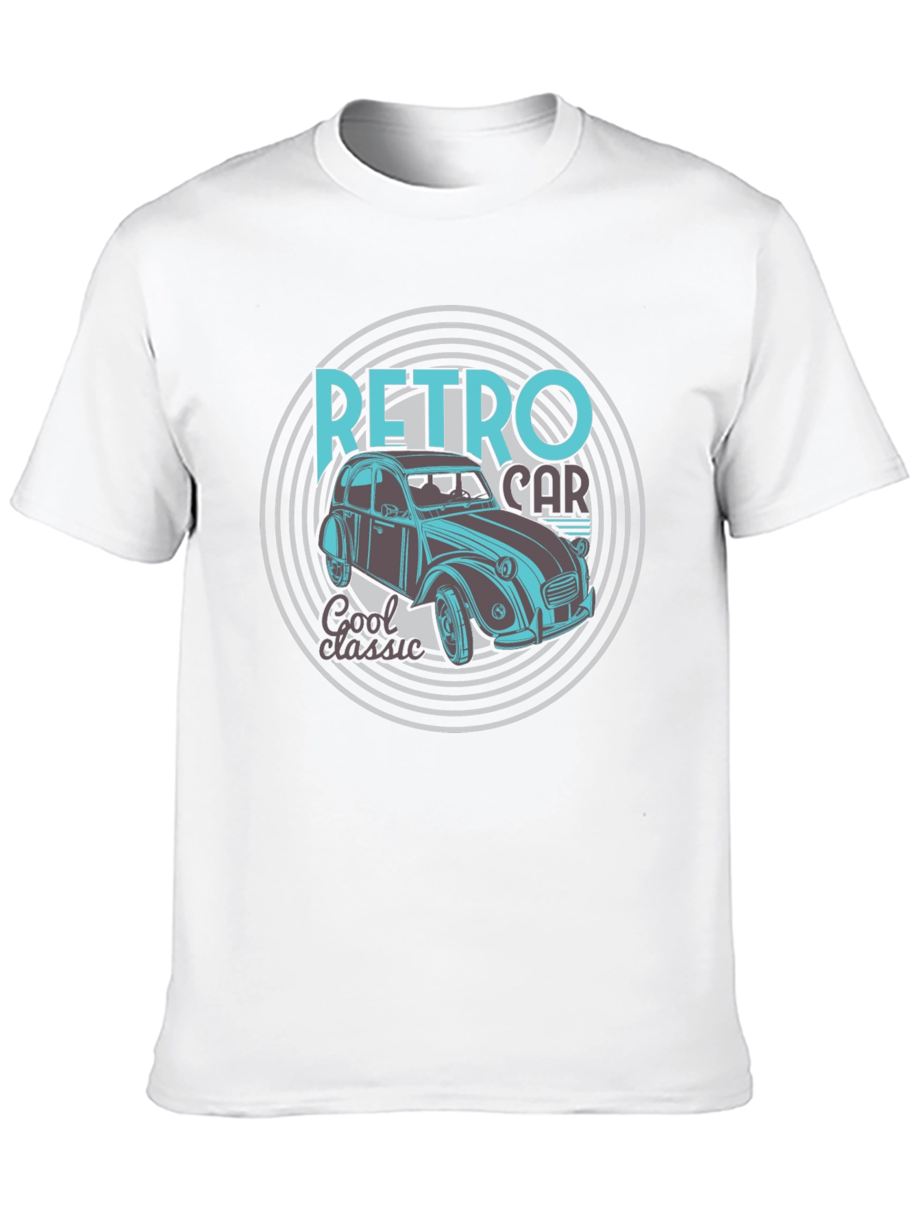 Retro Car Graphic Tee - Cool Classic Design