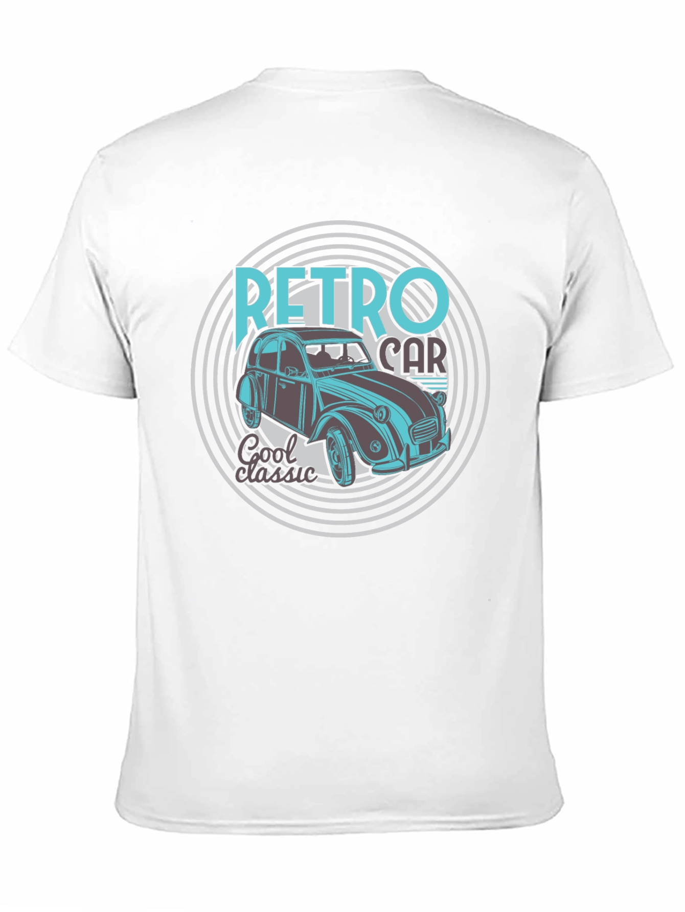 Retro Car Graphic Tee - Cool Classic Design