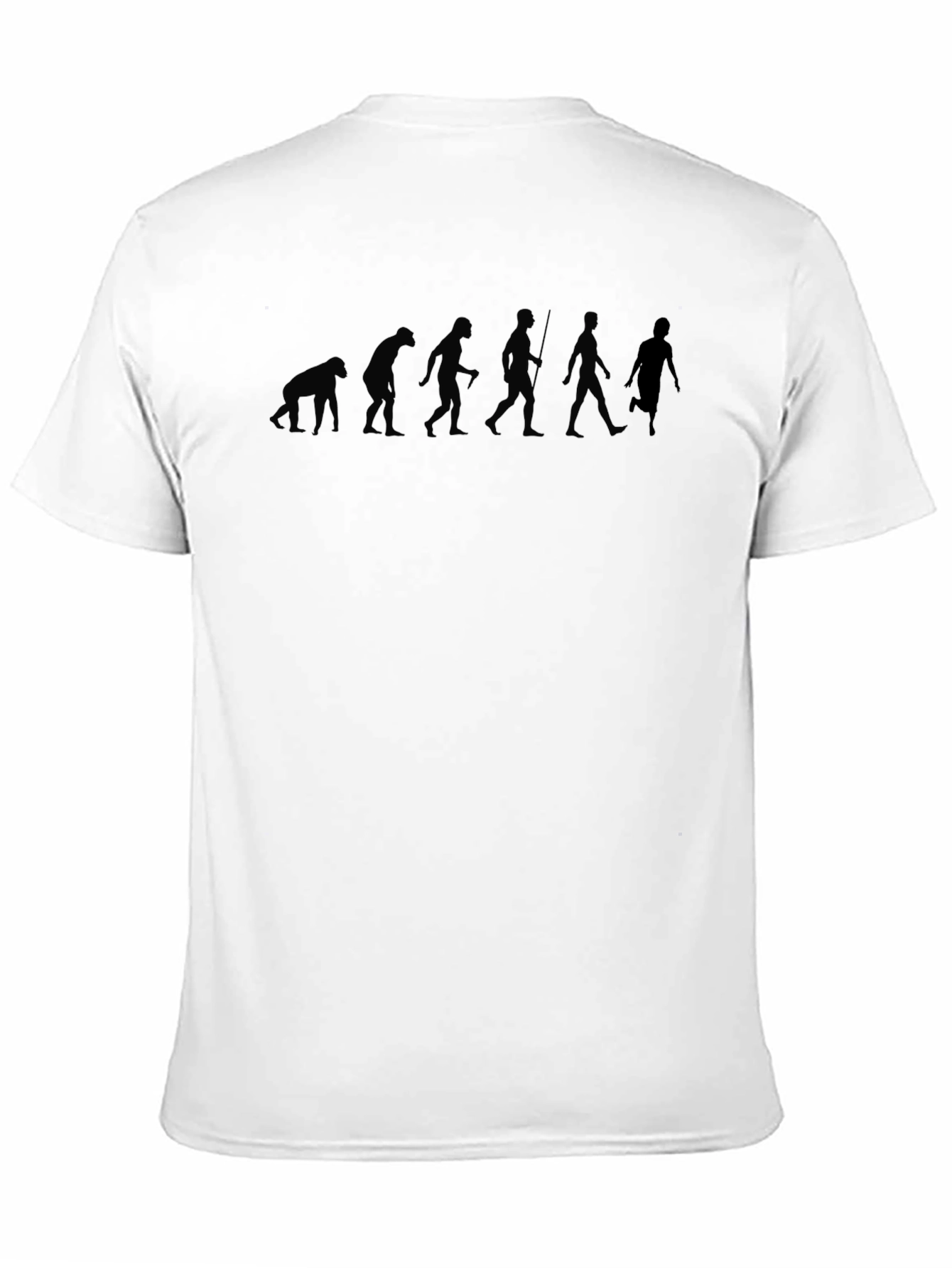Evolution Graphic Tee - Black Cotton T-Shirt