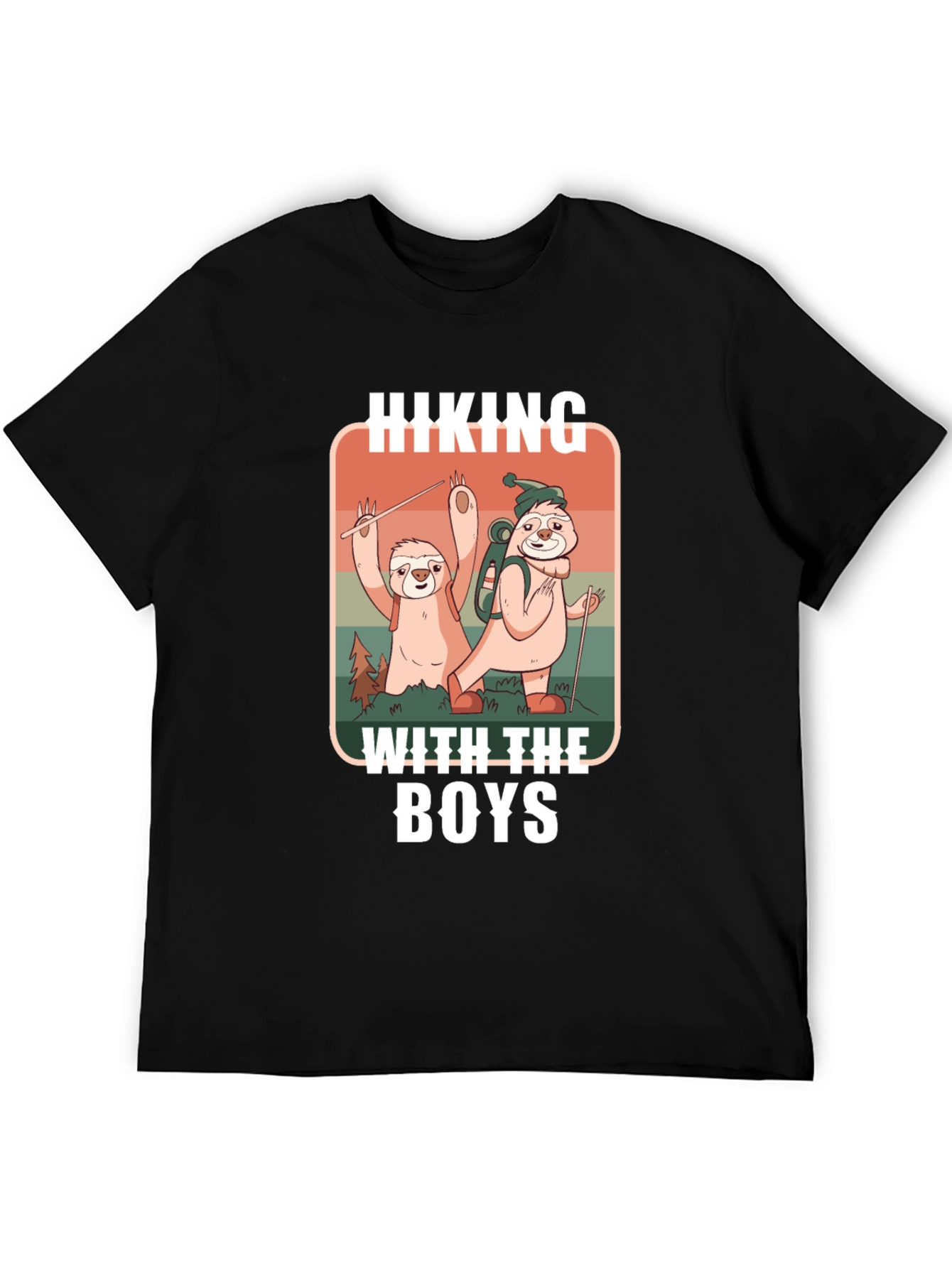 Hiking With The Boys Graphic Tee