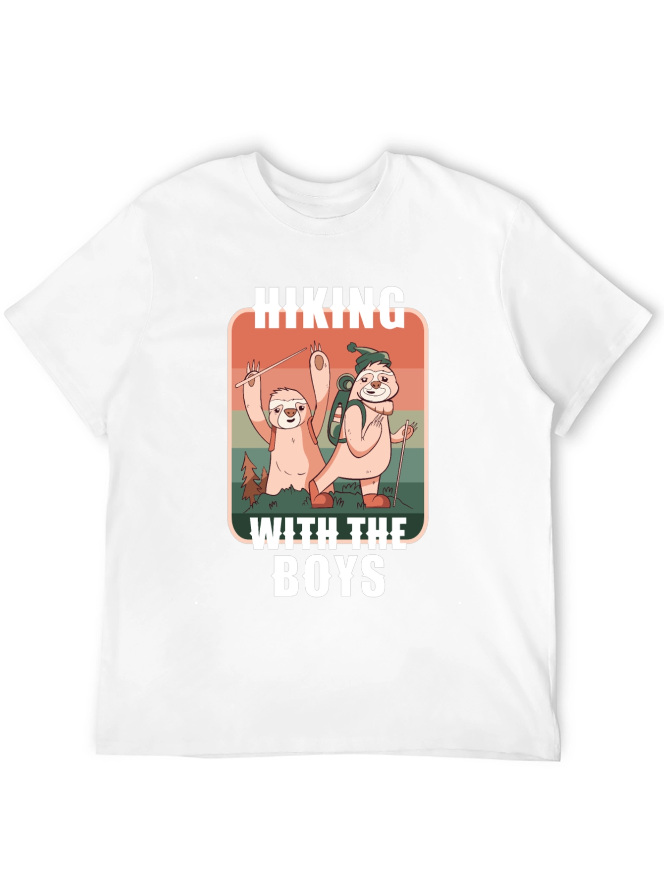 Hiking With The Boys Graphic Tee