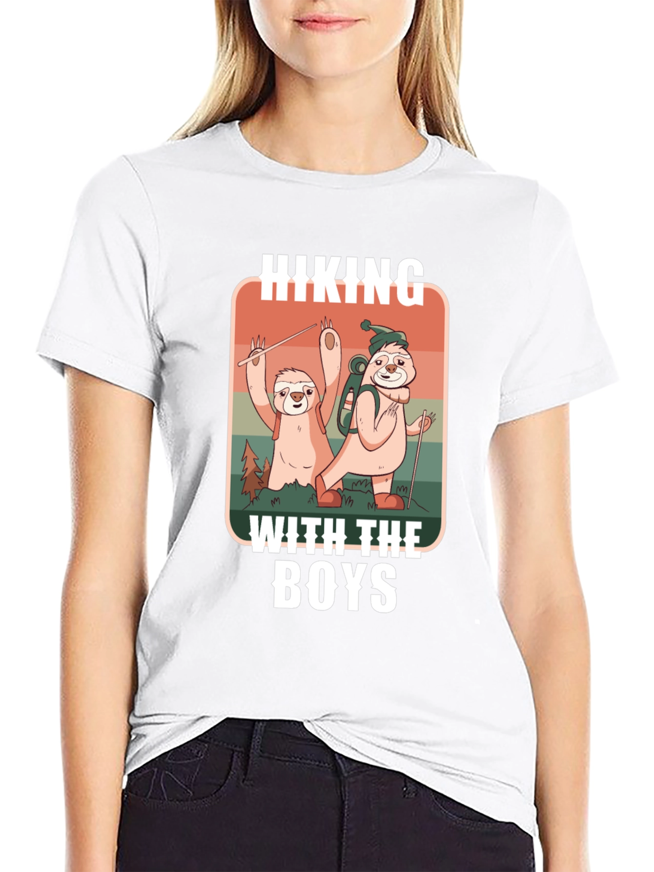 Hiking With The Boys Graphic Tee