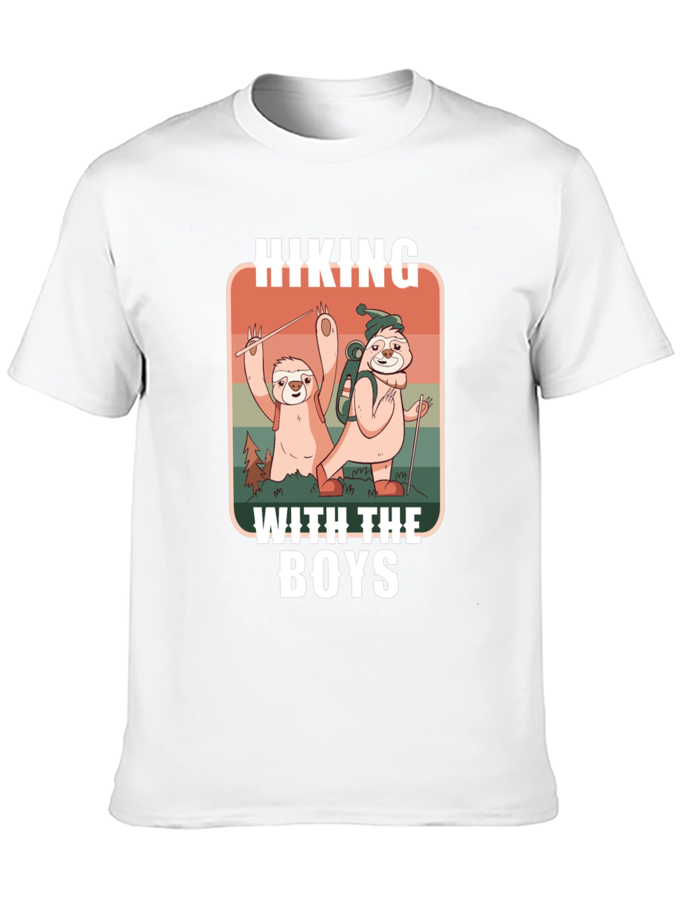Hiking With The Boys Graphic Tee