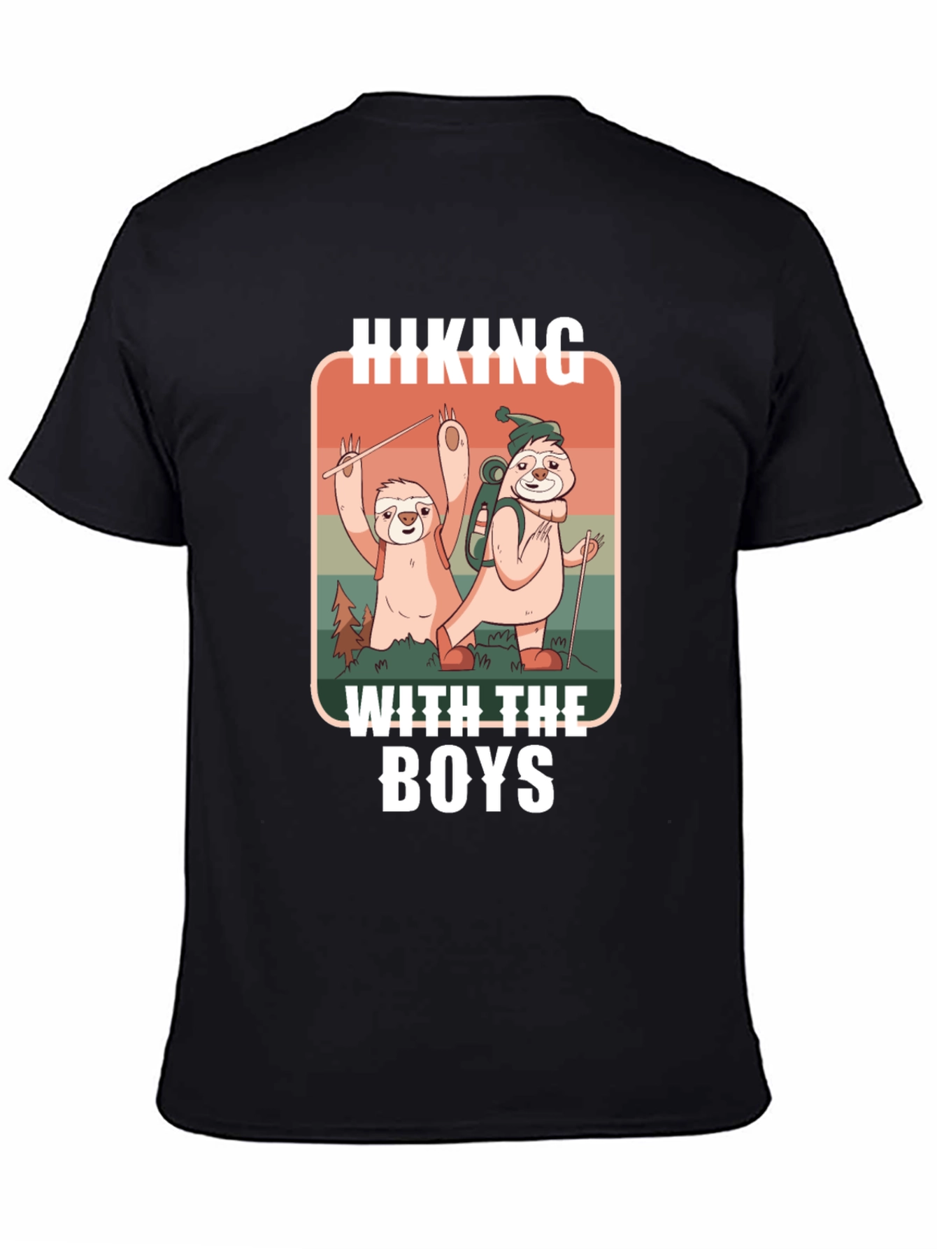 Hiking With The Boys Graphic Tee