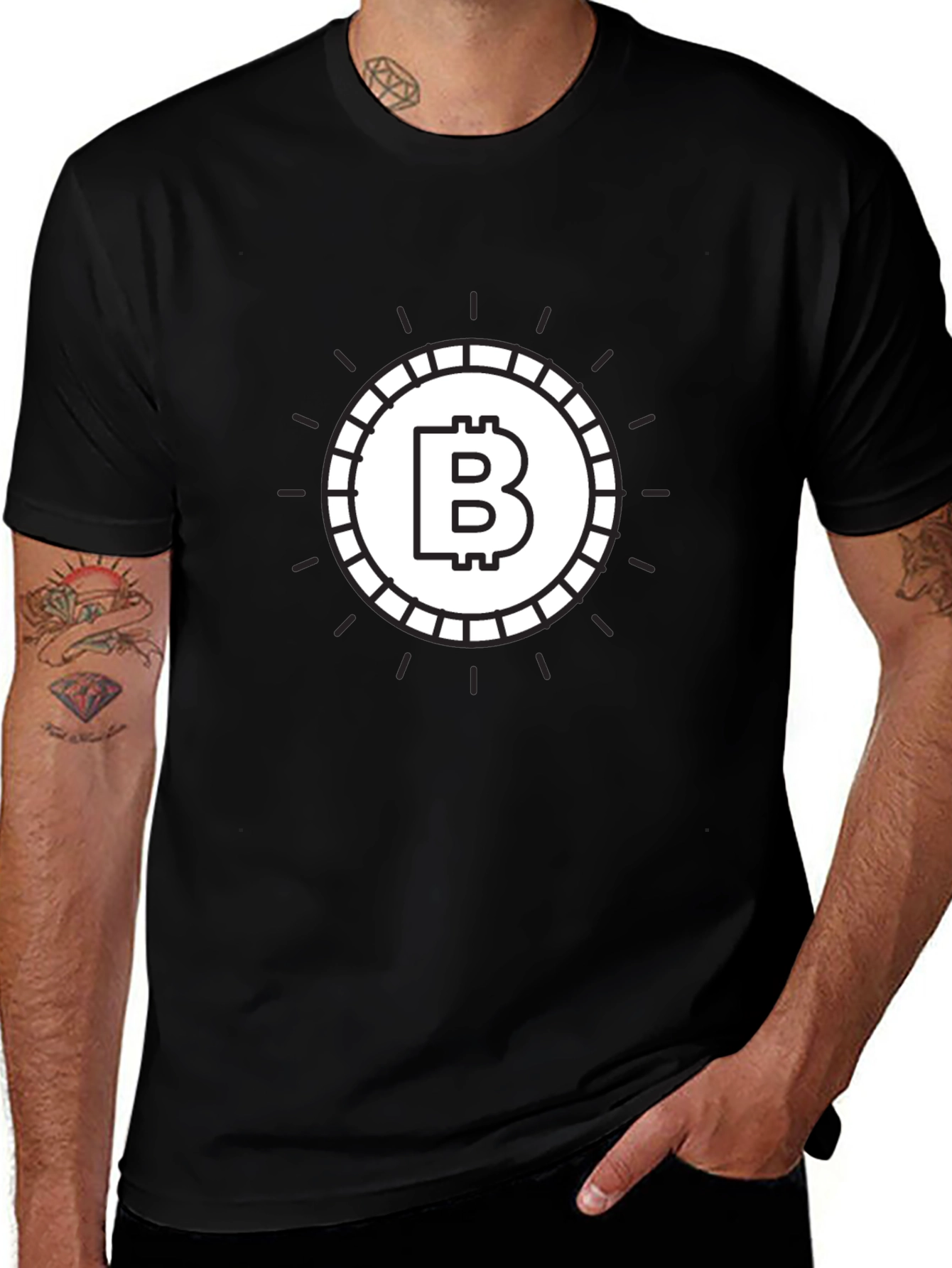 Bitcoin Graphic Tee - Crypto Enthusiast Apparel
