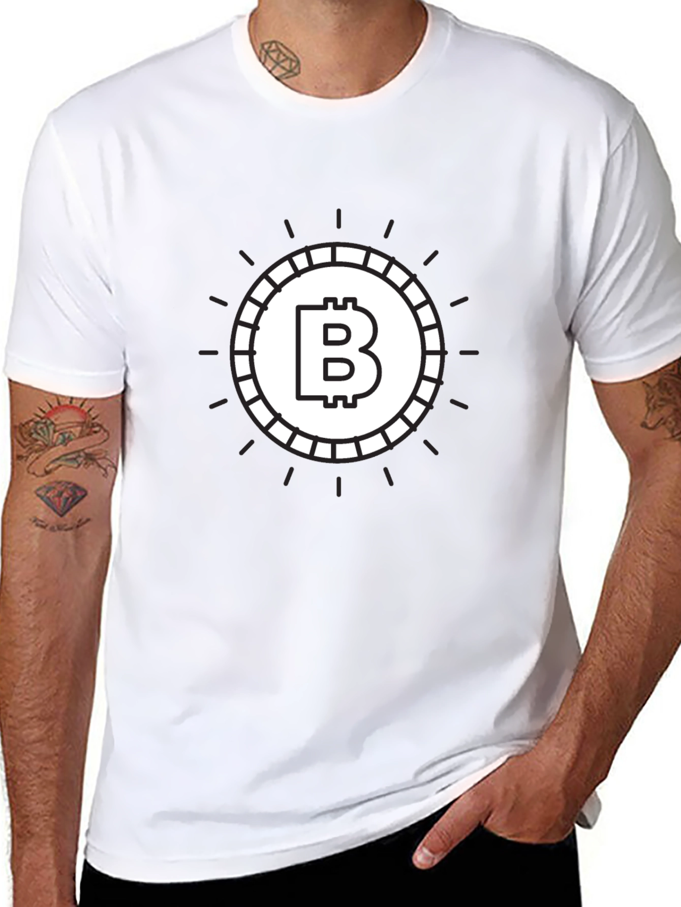 Bitcoin Graphic Tee - Crypto Enthusiast Apparel