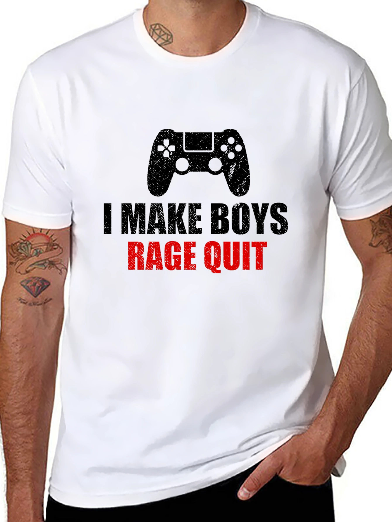 I Make Boys Rage Quit T-Shirt - Gamer Gift