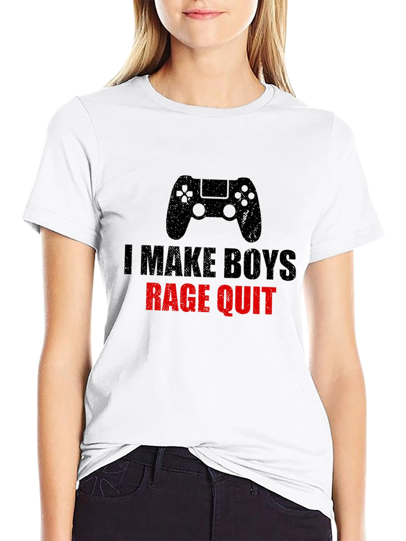 I Make Boys Rage Quit T-Shirt - Gamer Gift