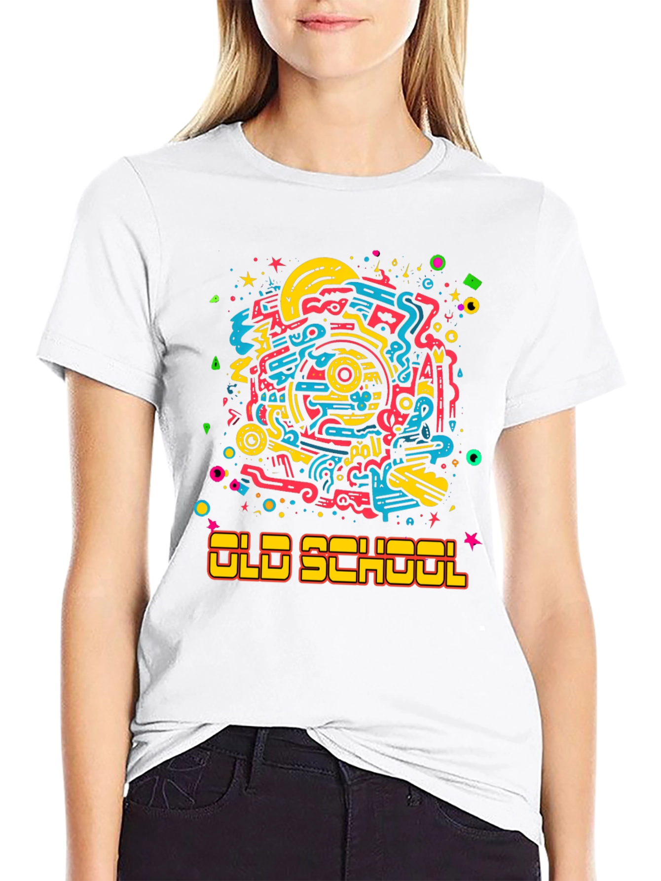 Old School Retro Graphic T-Shirt