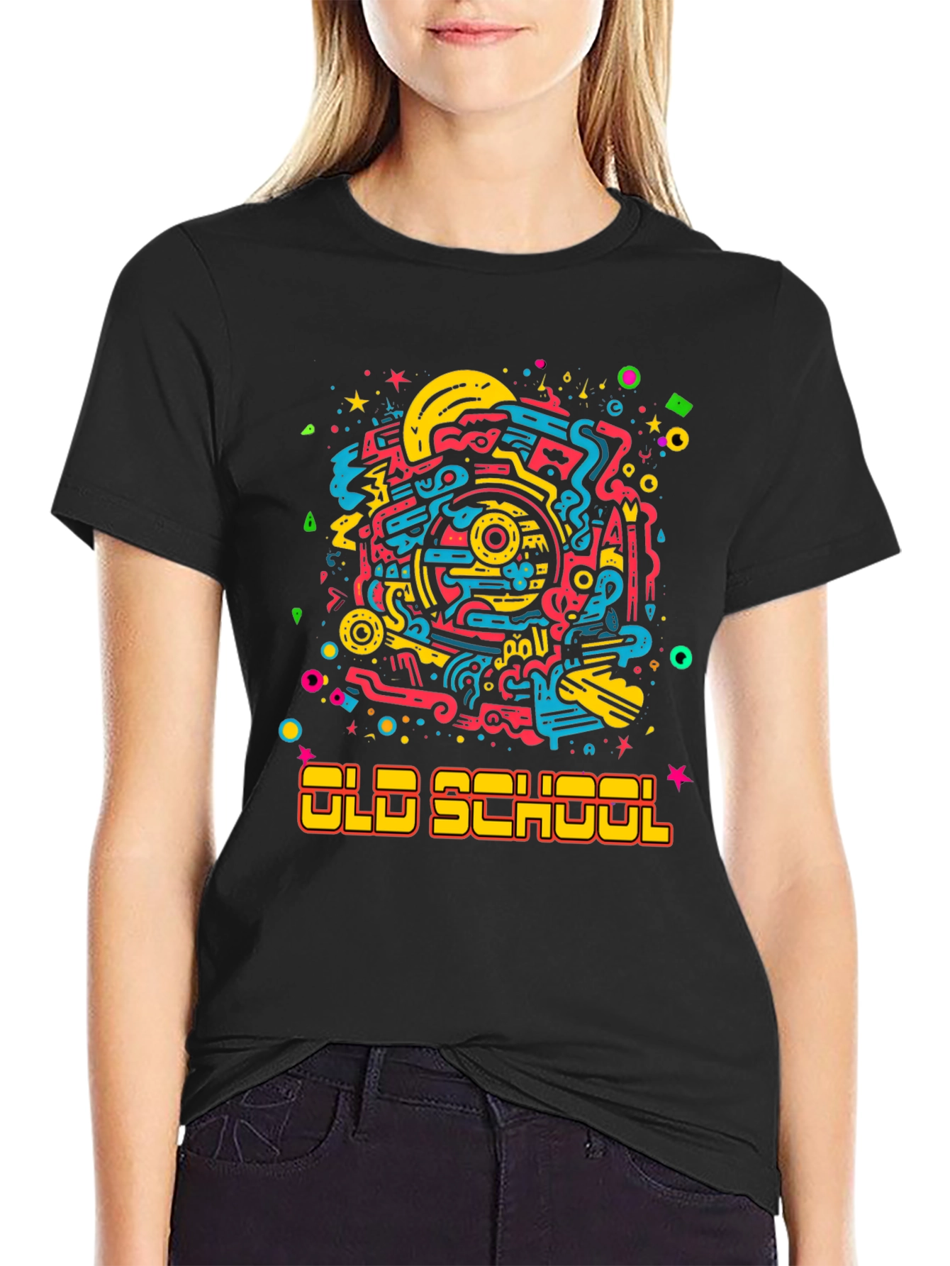 Old School Retro Graphic T-Shirt