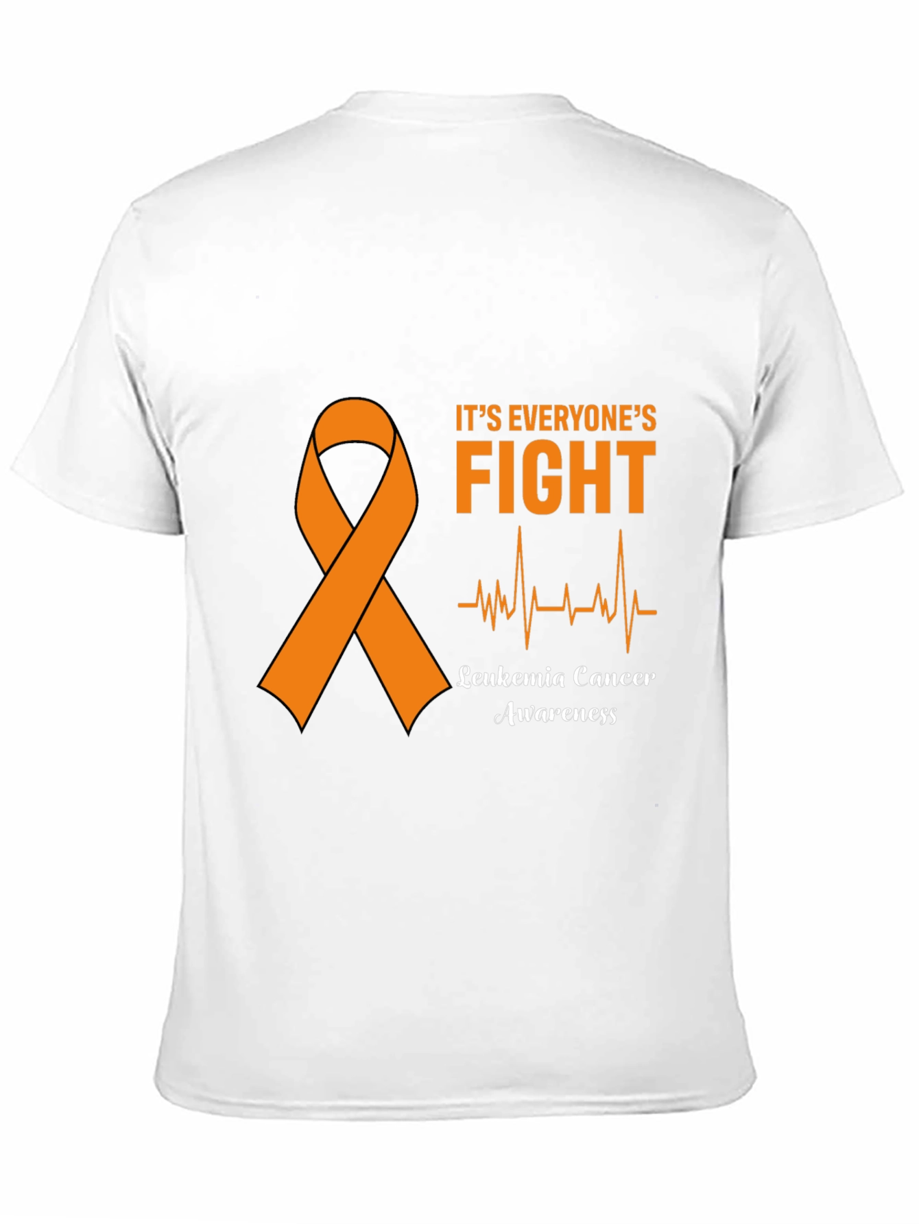 Leukemia Awareness Black T-Shirt