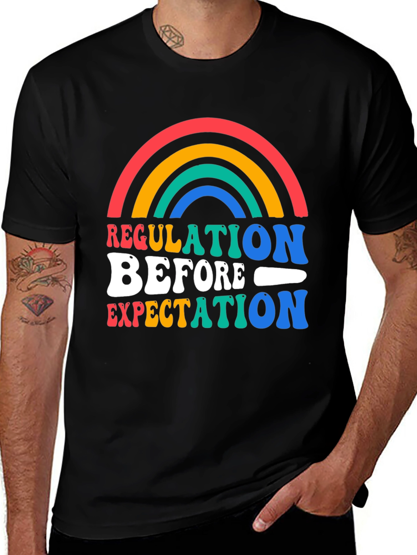 Regulation Before Expectation Graphic Tee