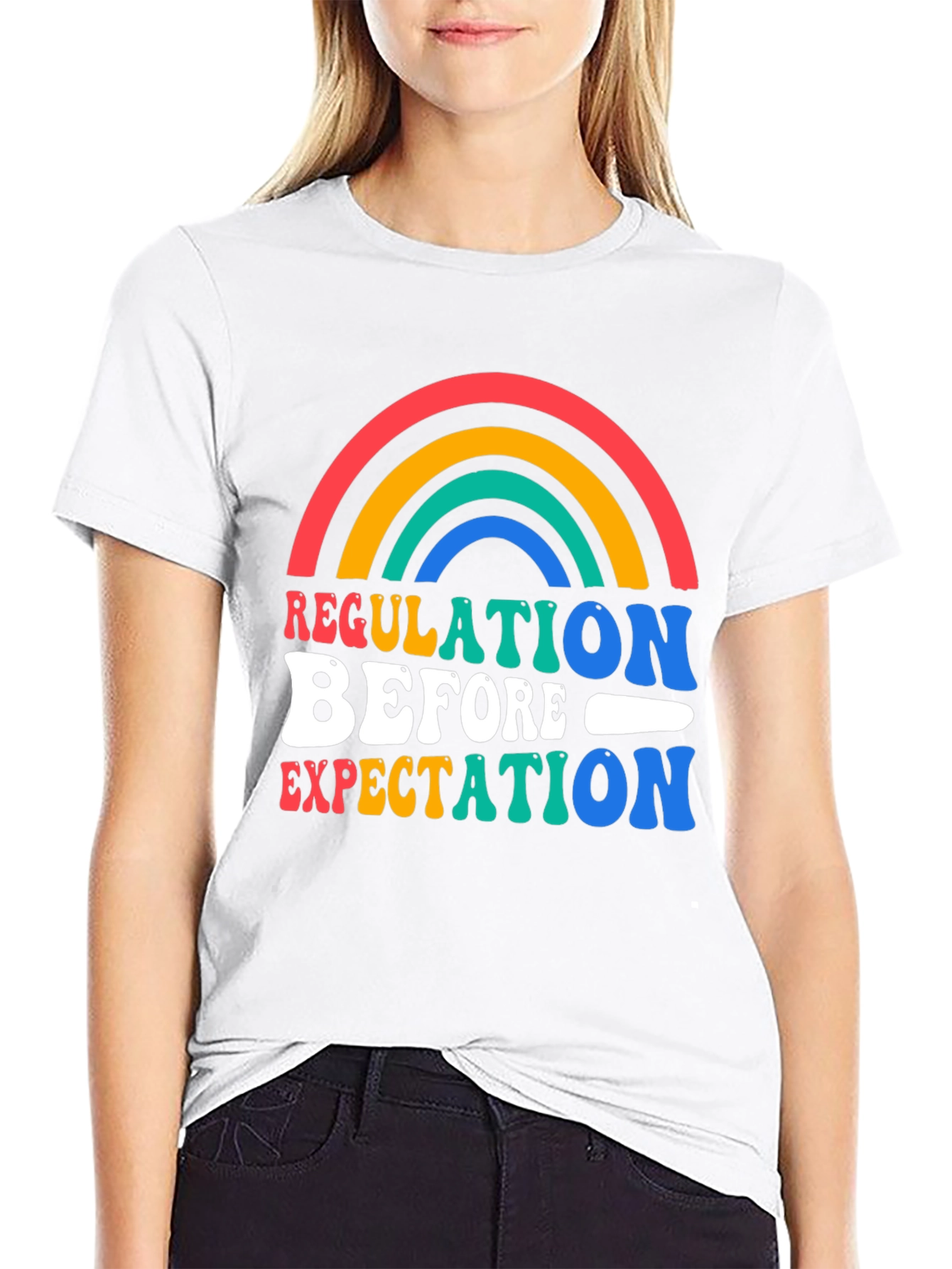 Regulation Before Expectation Graphic Tee