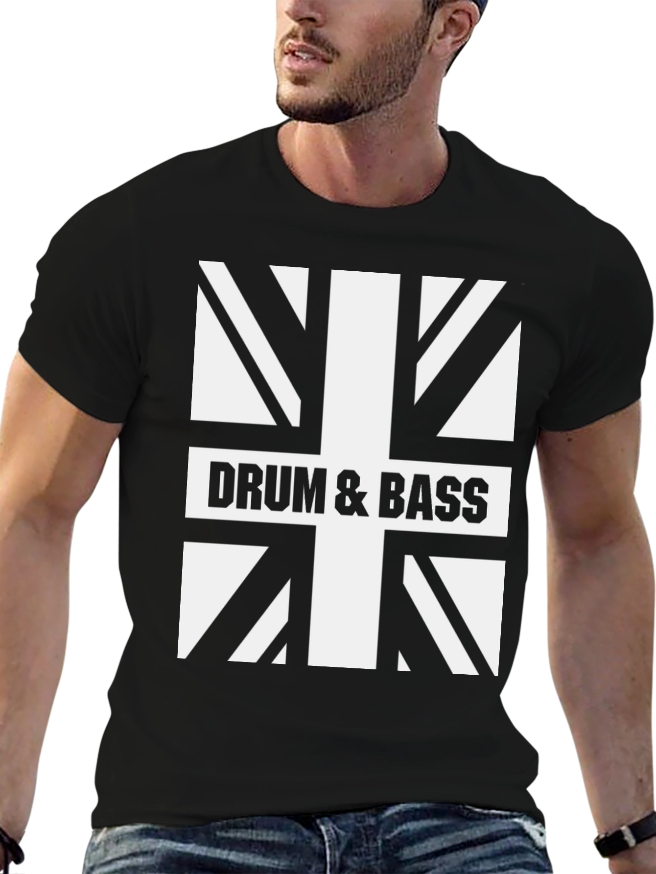 Drum & Bass Union Jack T-Shirt