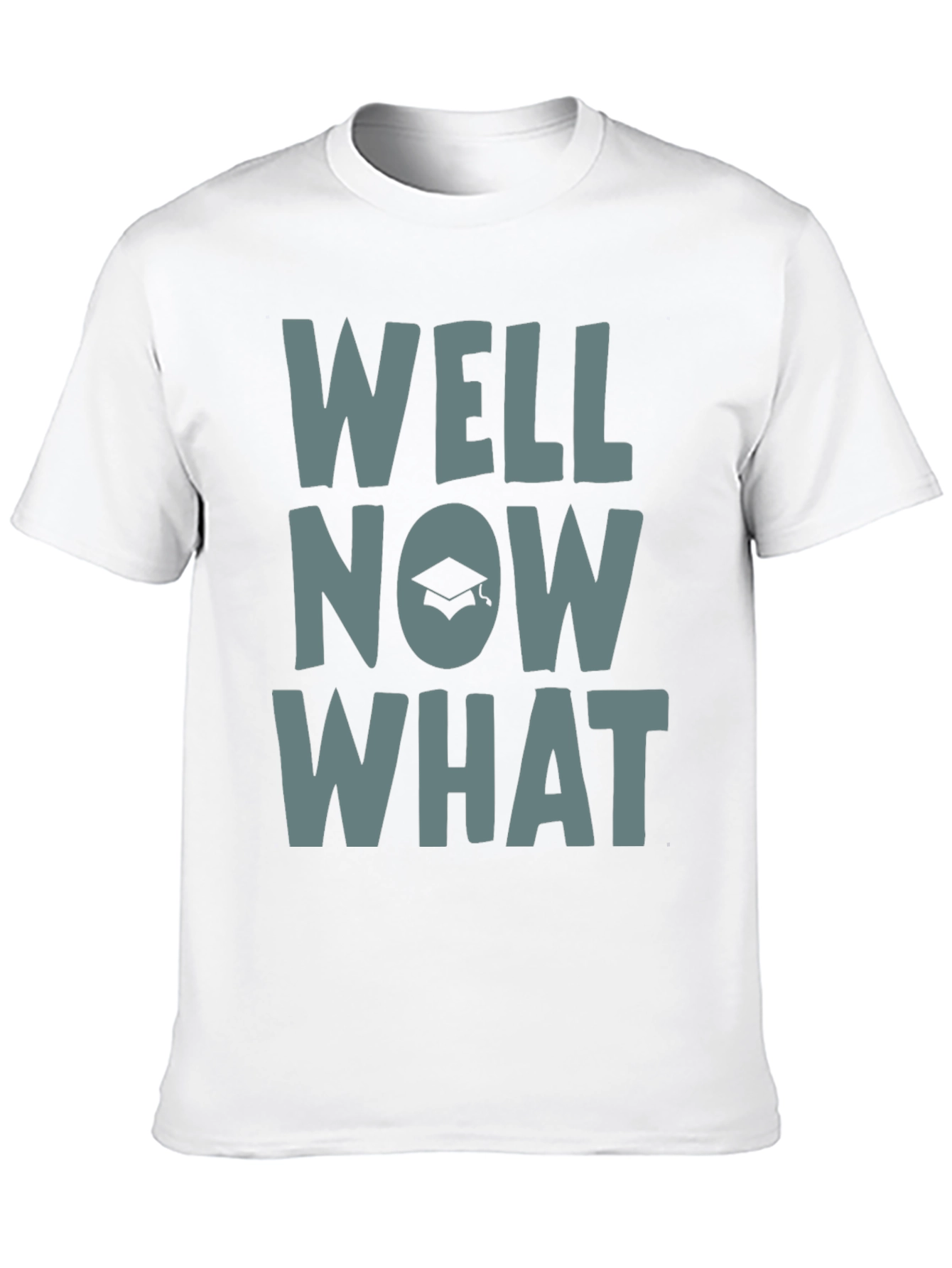 Well Now What Graduation T-Shirt - Funny Grad Gift