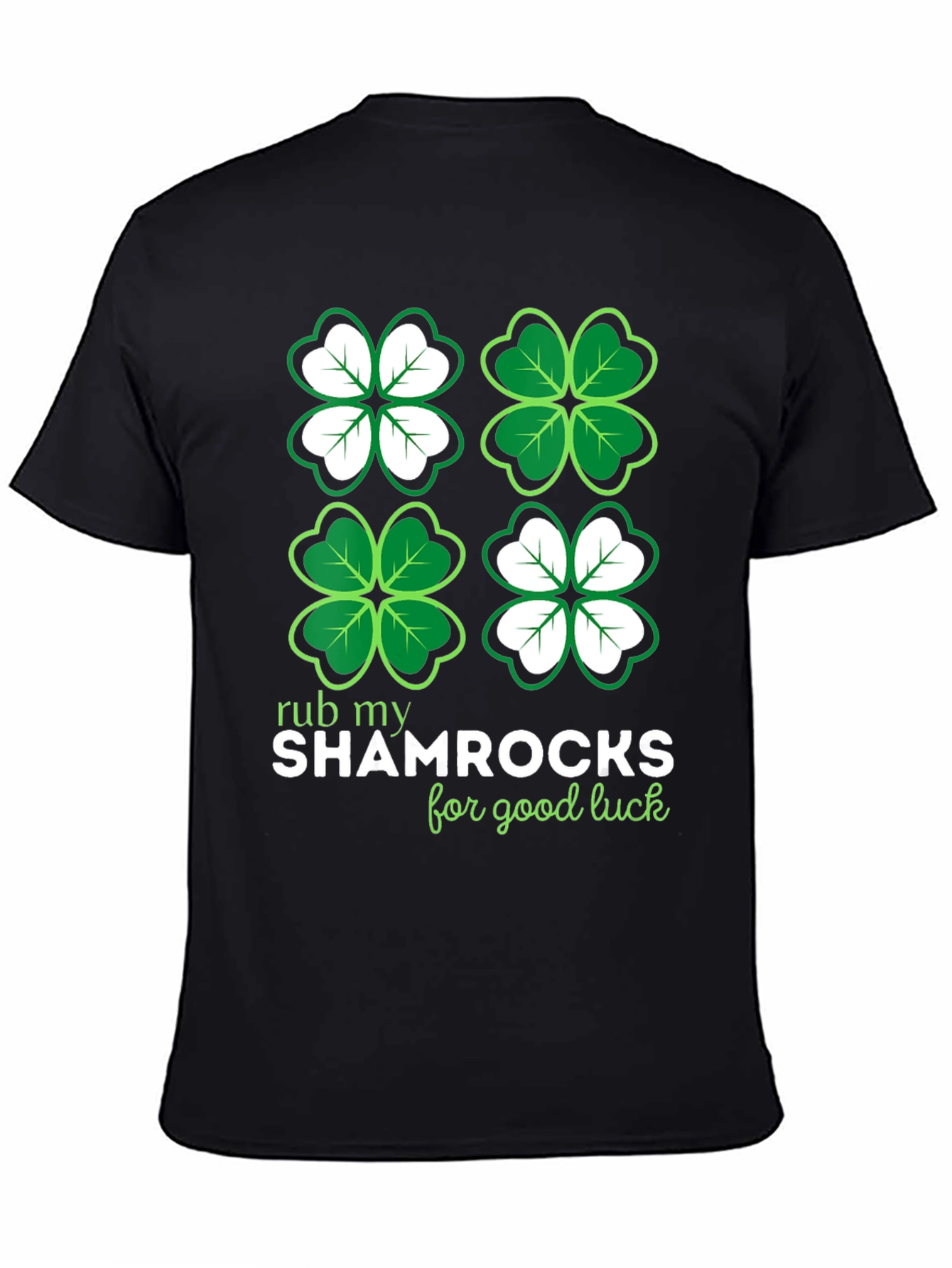 Shamrock Luck Graphic T-Shirt - St. Patricks Day Tee