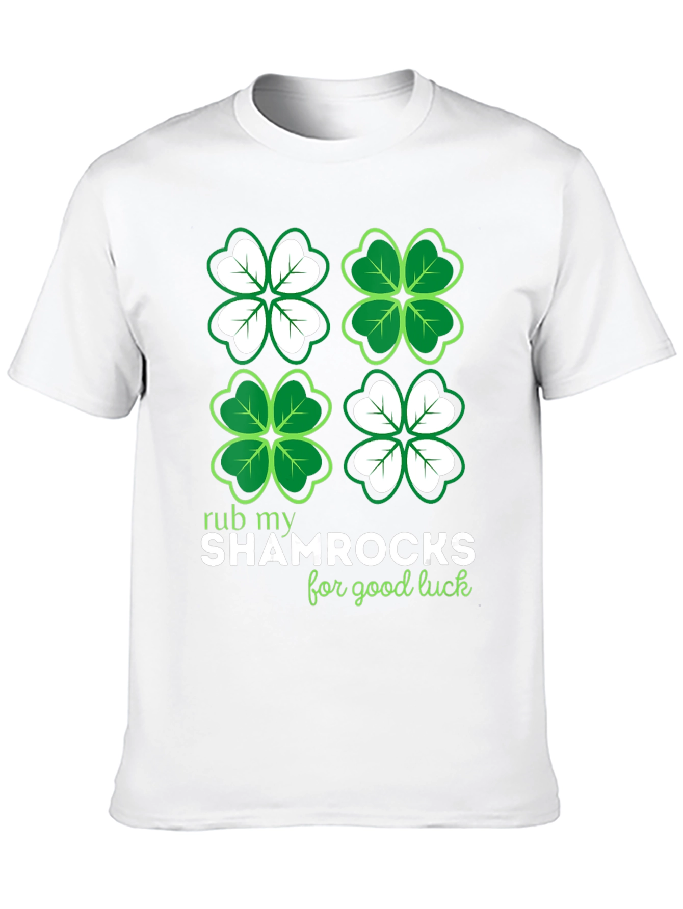 Shamrock Luck Graphic T-Shirt - St. Patricks Day Tee