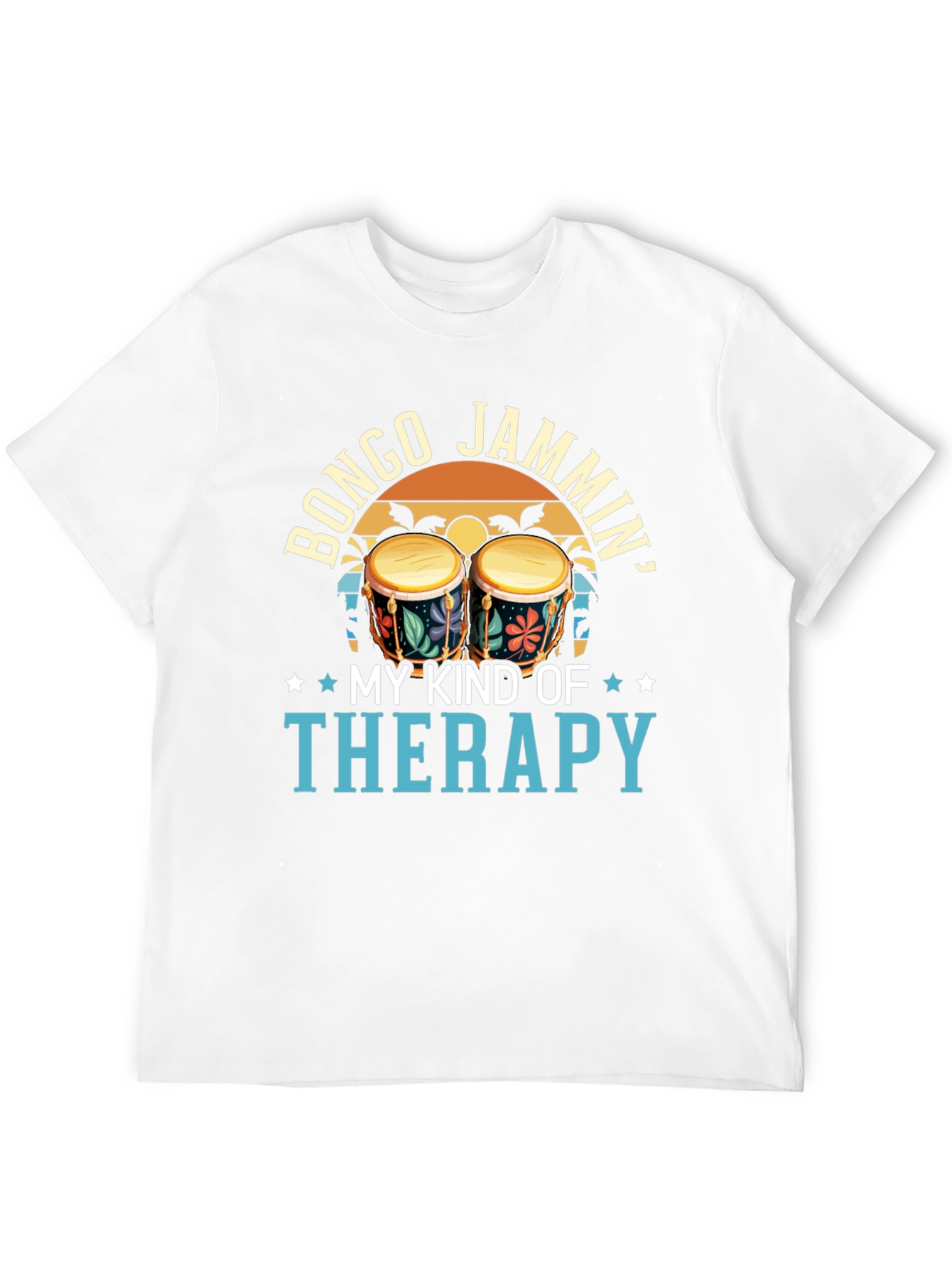 Bongo Jammin Therapy Graphic Tee