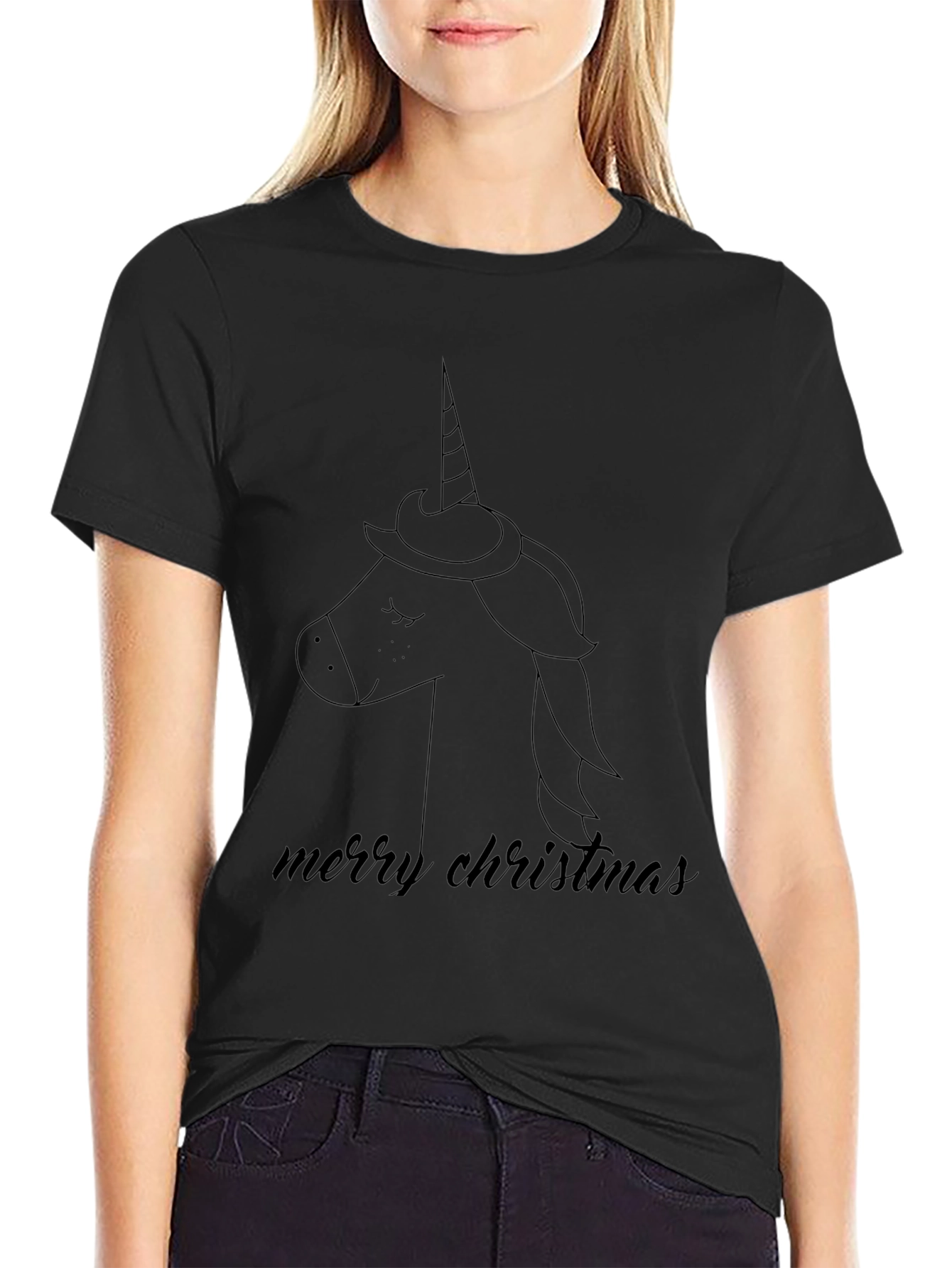 Unicorn Christmas Tee