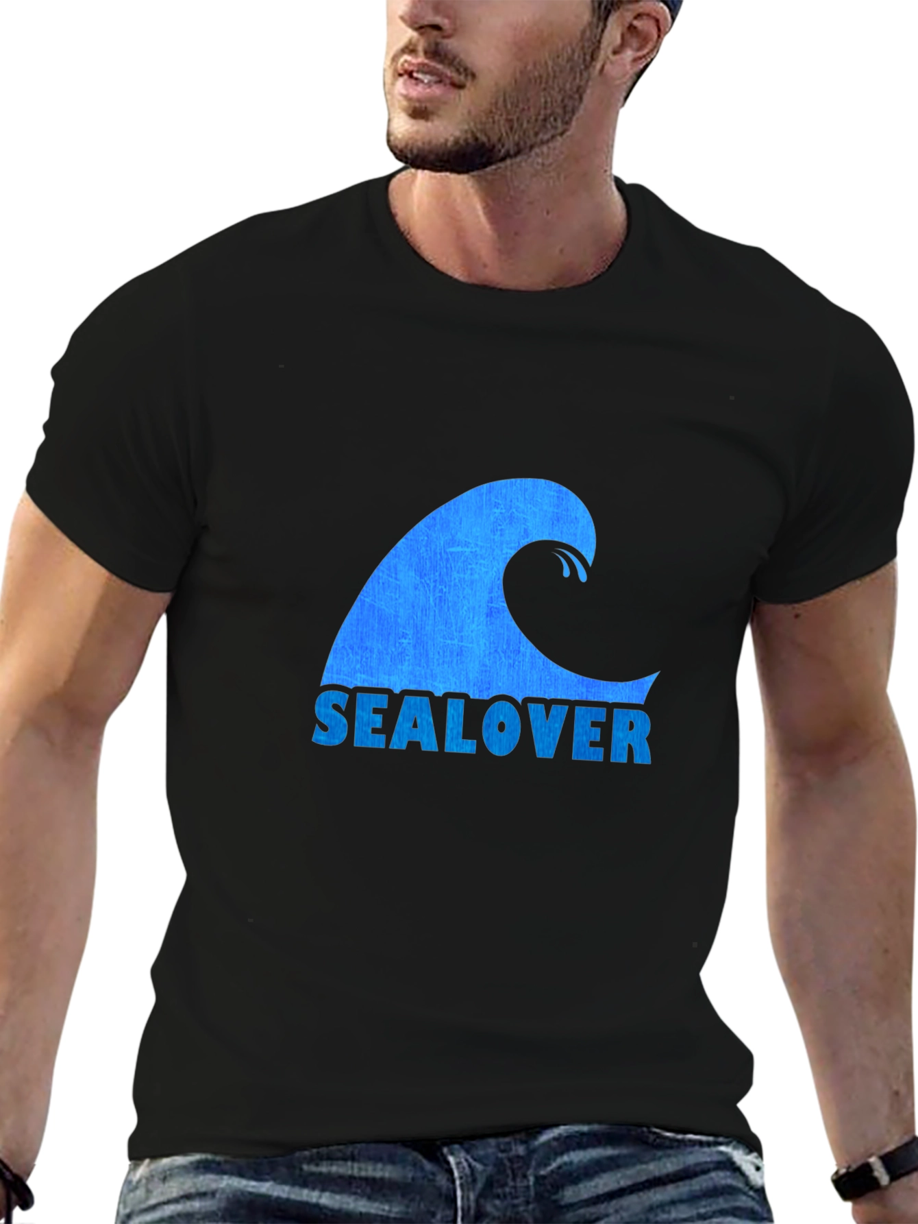 Sea Lover Tee - Ocean Wave Graphic T-Shirt
