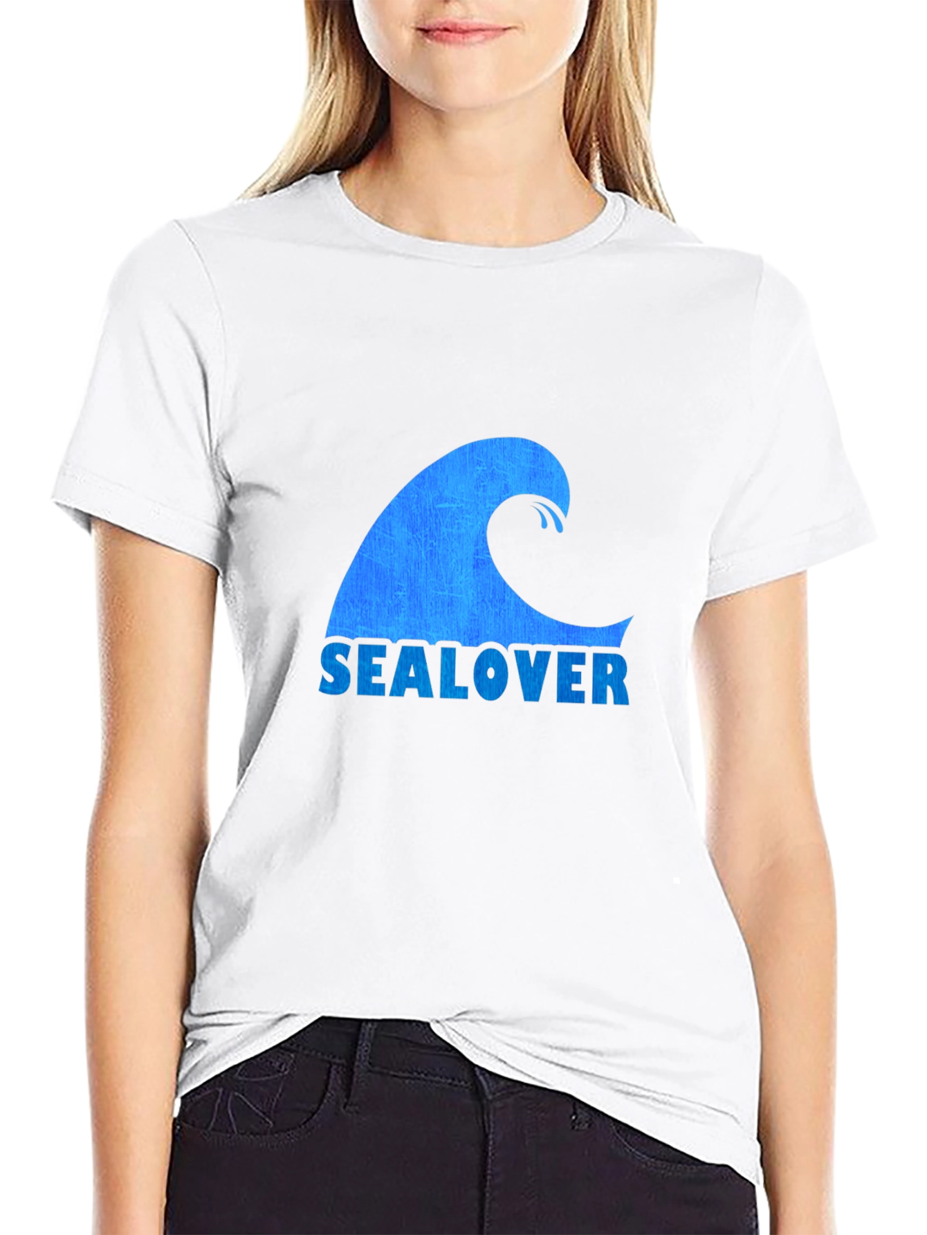 Sea Lover Tee - Ocean Wave Graphic T-Shirt