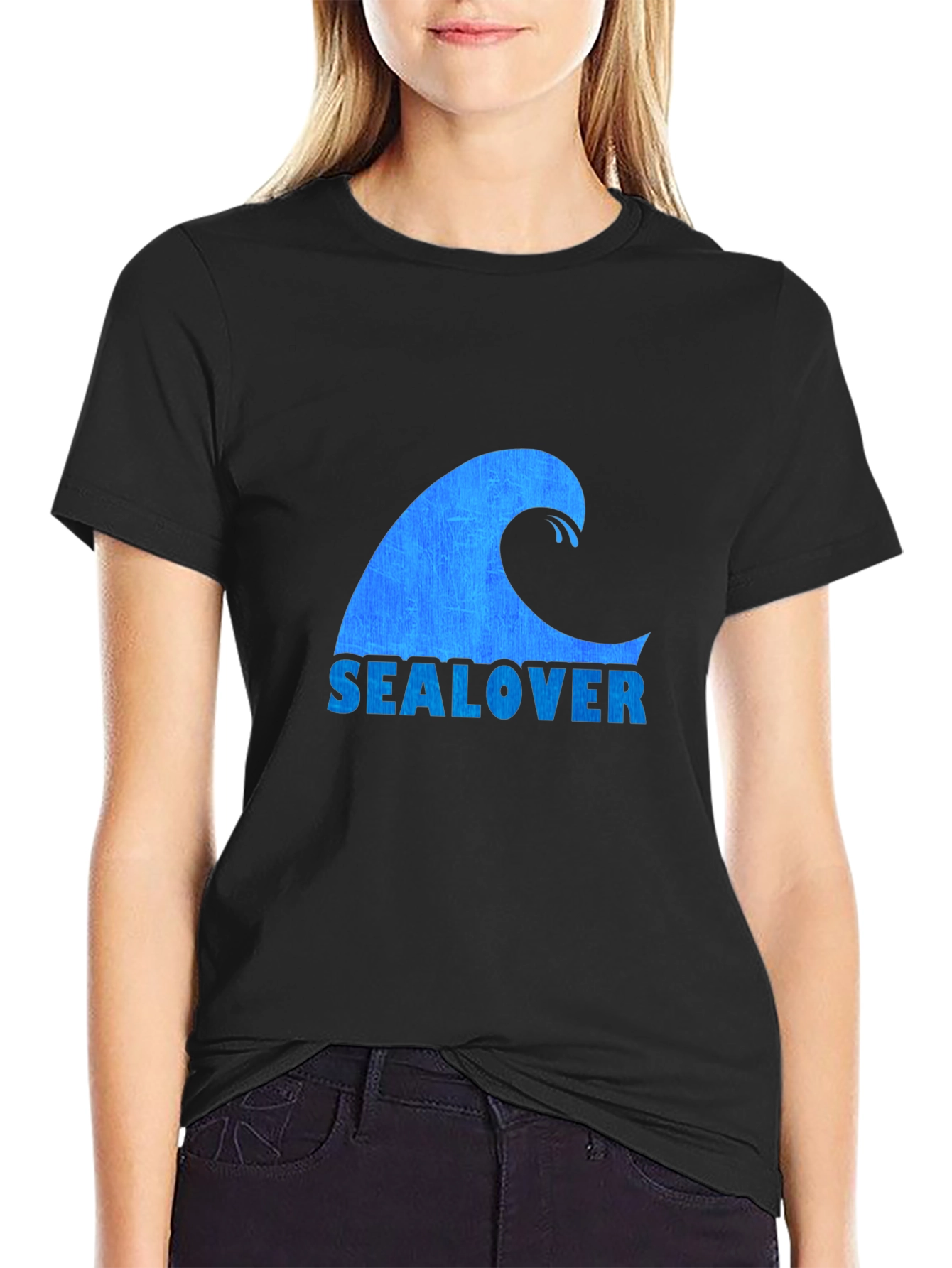 Sea Lover Tee - Ocean Wave Graphic T-Shirt
