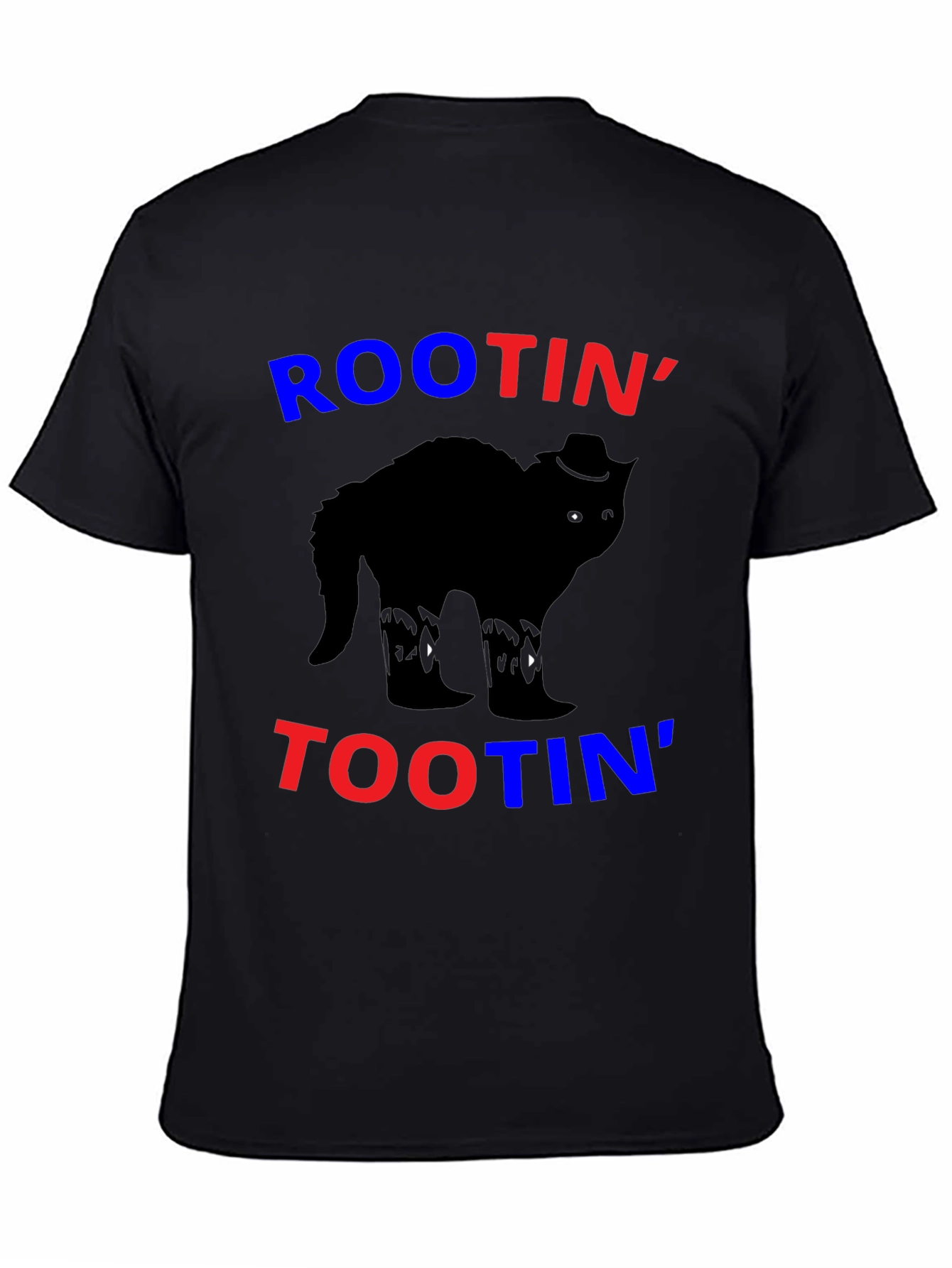 Rootin Tootin Cowboy Cat T-Shirt