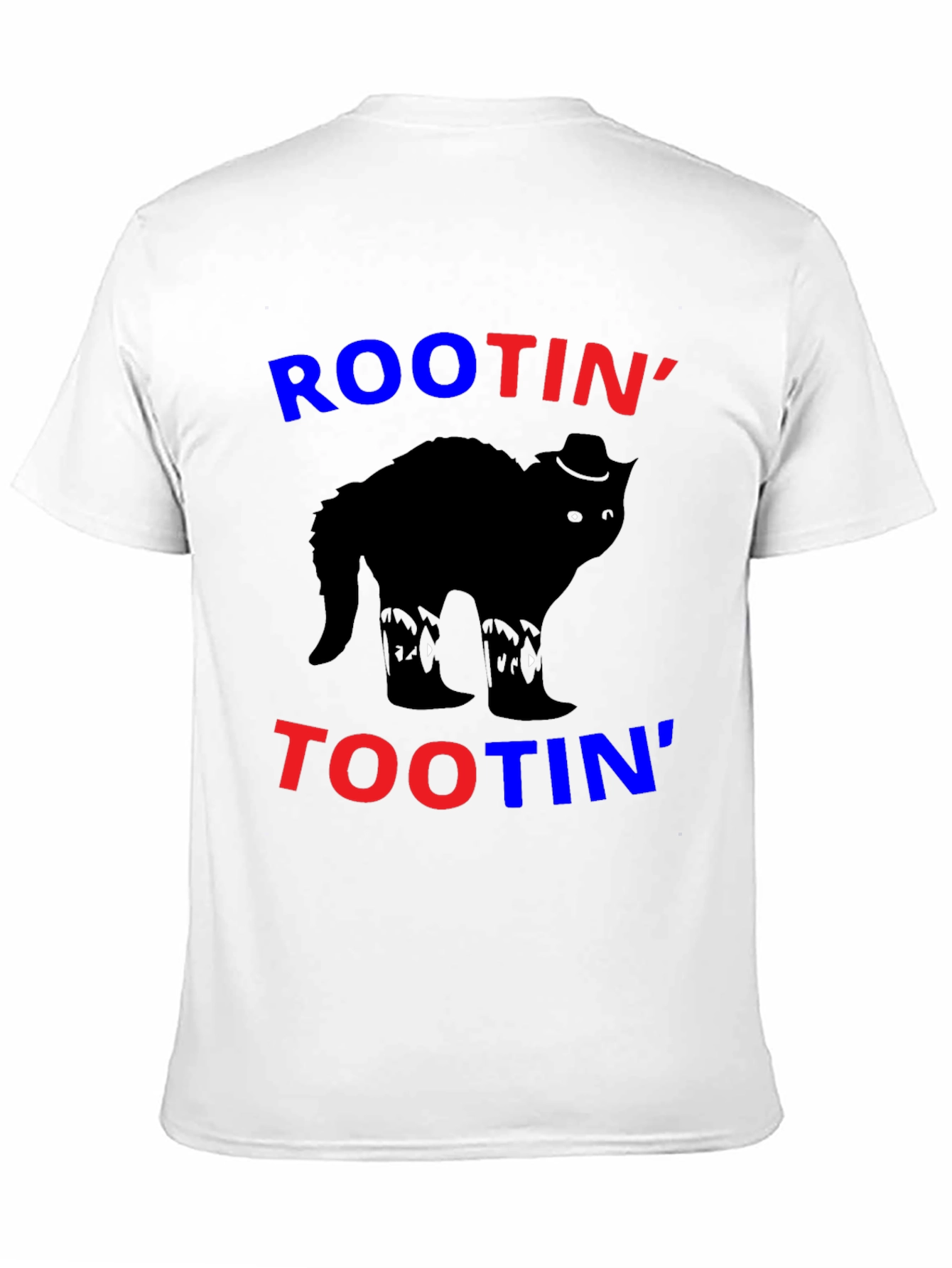 Rootin Tootin Cowboy Cat T-Shirt