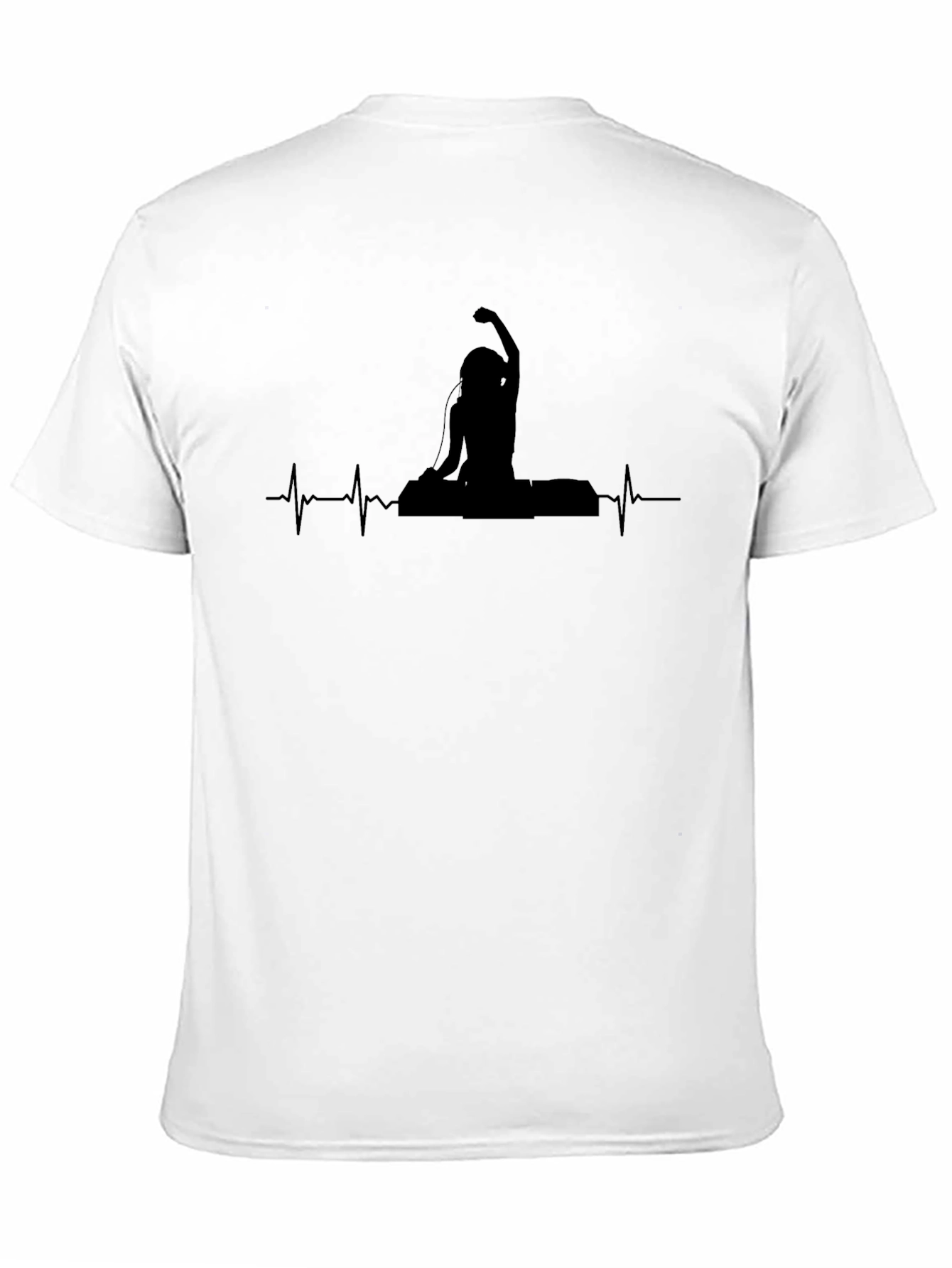 Yoga DJ Heartbeat T-Shirt - Relaxing Vibe