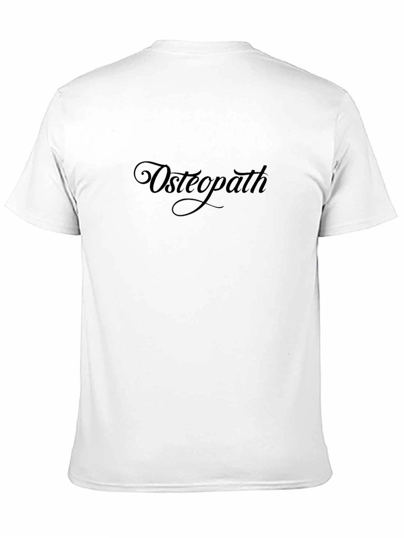 Black Osteopath T-Shirt - Stylish & Comfortable