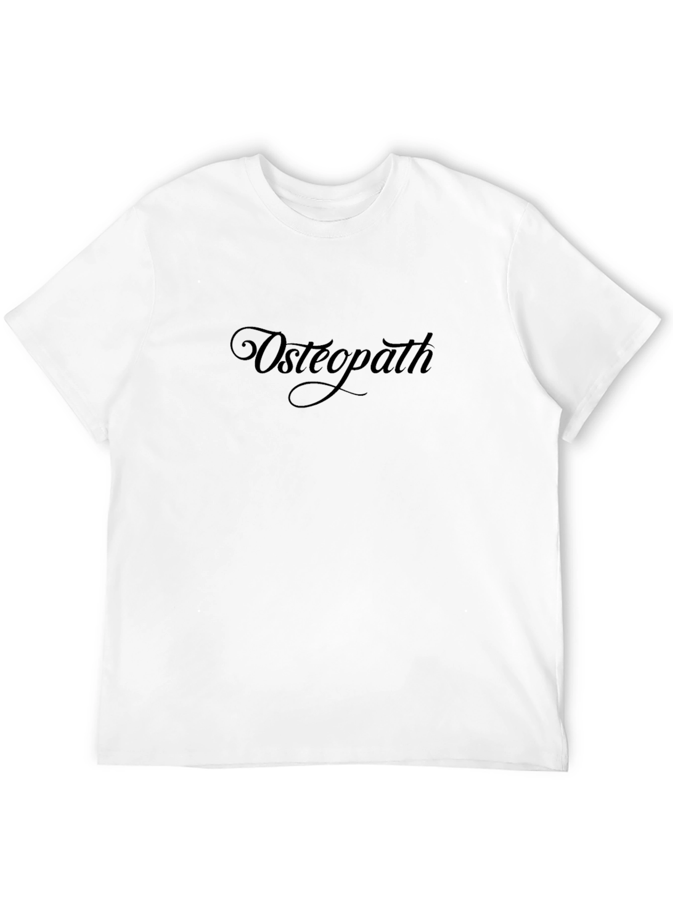 Black Osteopath T-Shirt - Stylish & Comfortable