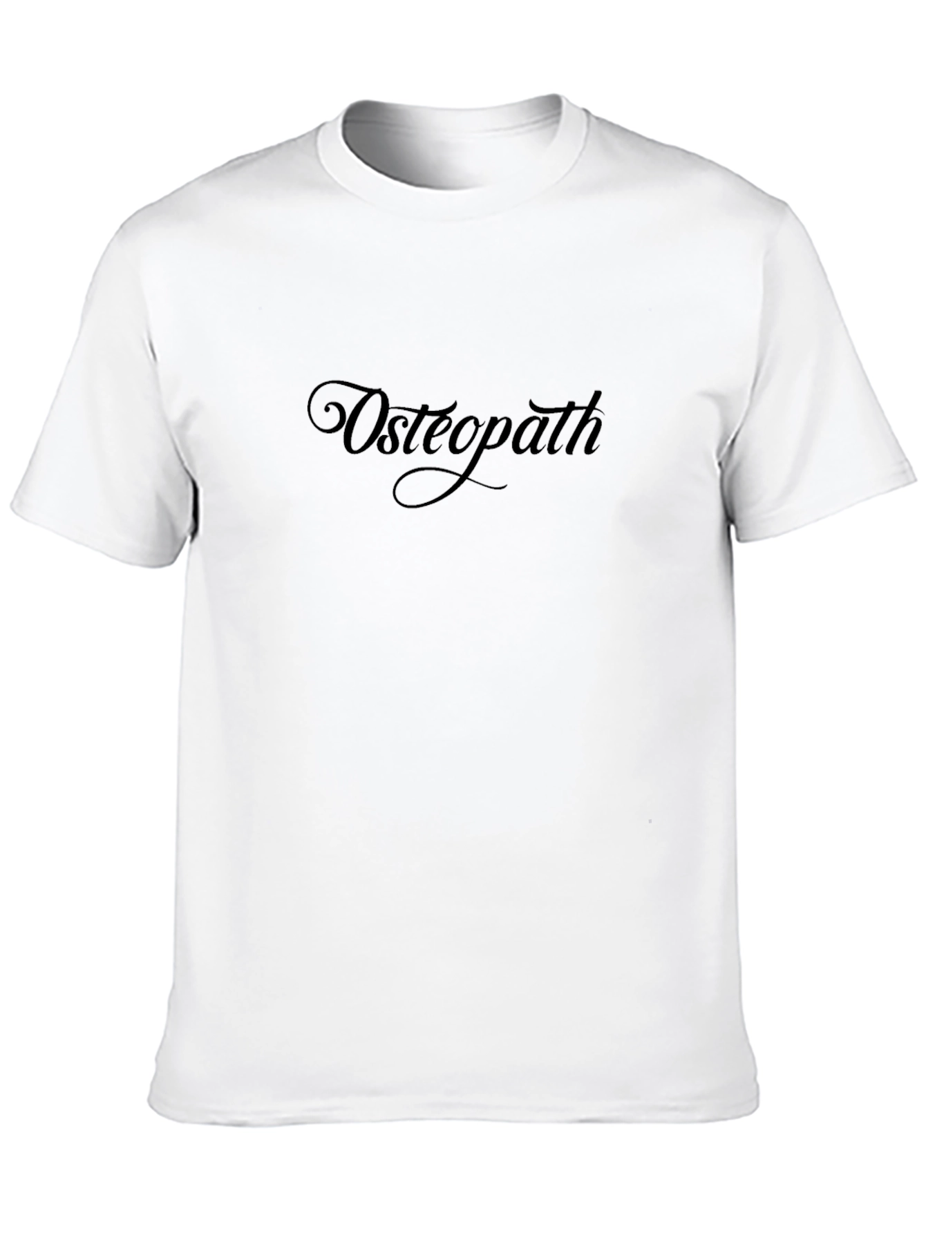 Black Osteopath T-Shirt - Stylish & Comfortable